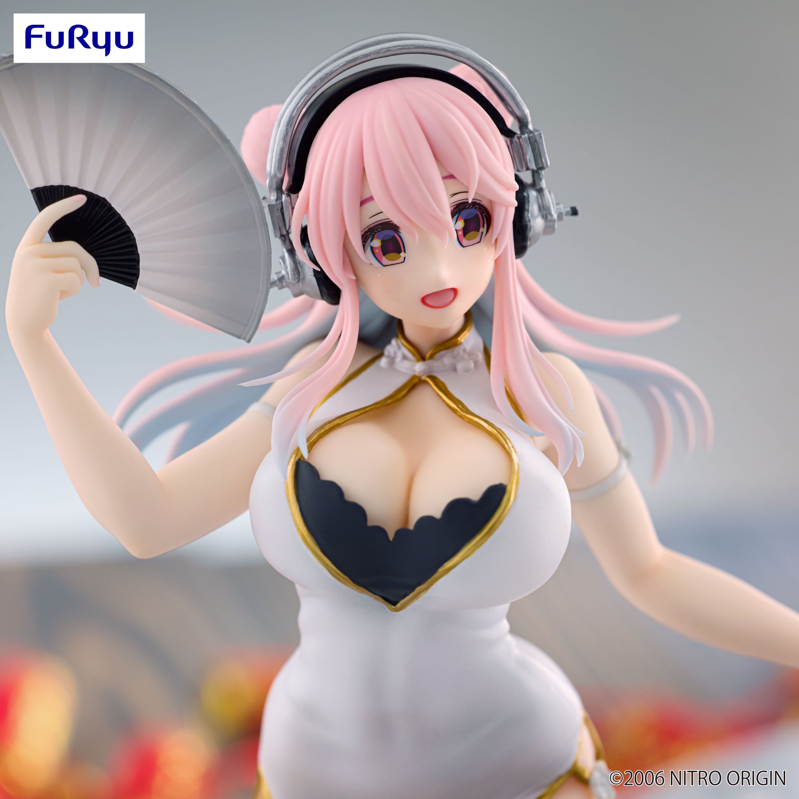 PRE-ORDER FuRyu - SUPER SONICO Trio-Try-iT Figure - Sonico: White China Dress Ver.