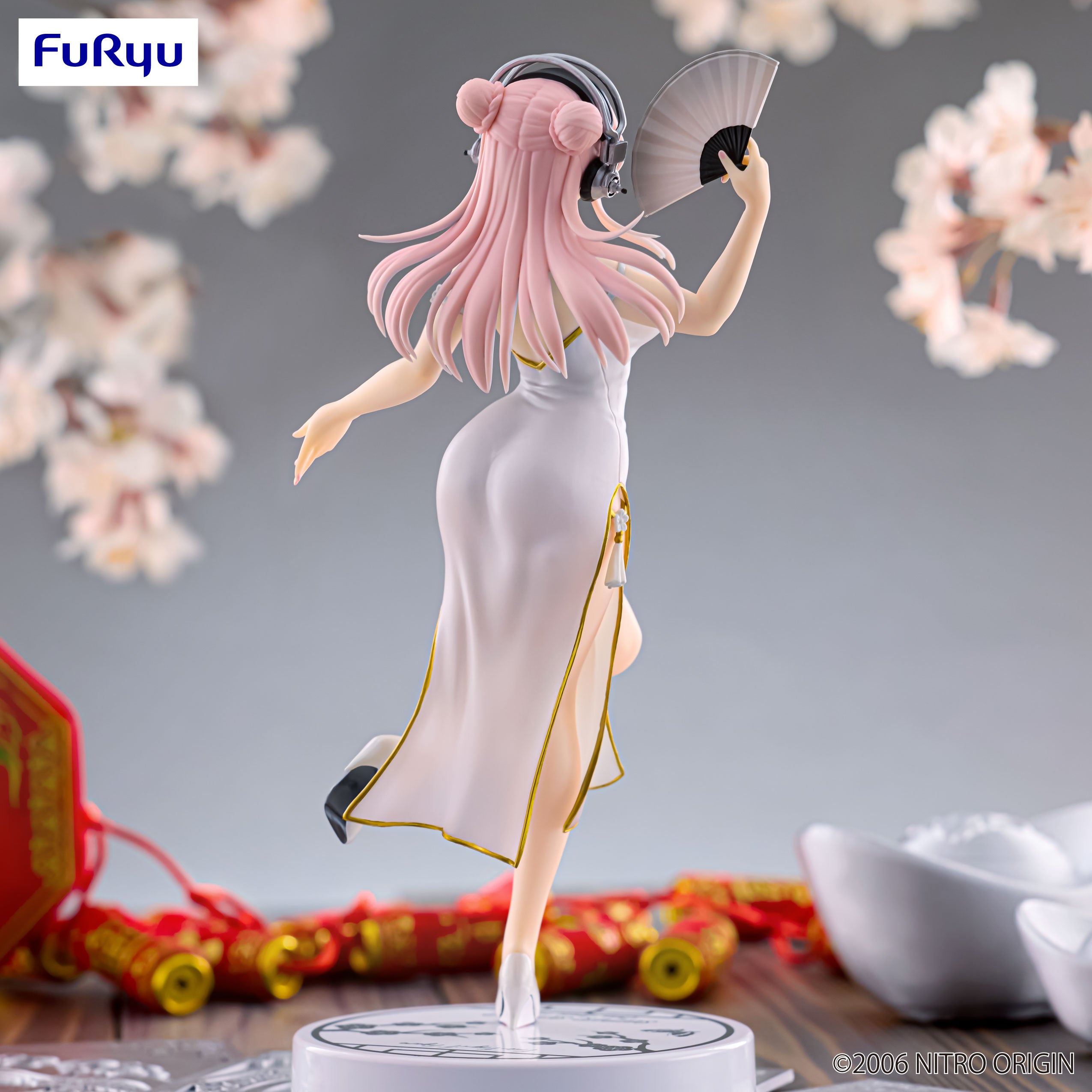 PRE-ORDER FuRyu - SUPER SONICO Trio-Try-iT Figure - Sonico: White China Dress Ver.