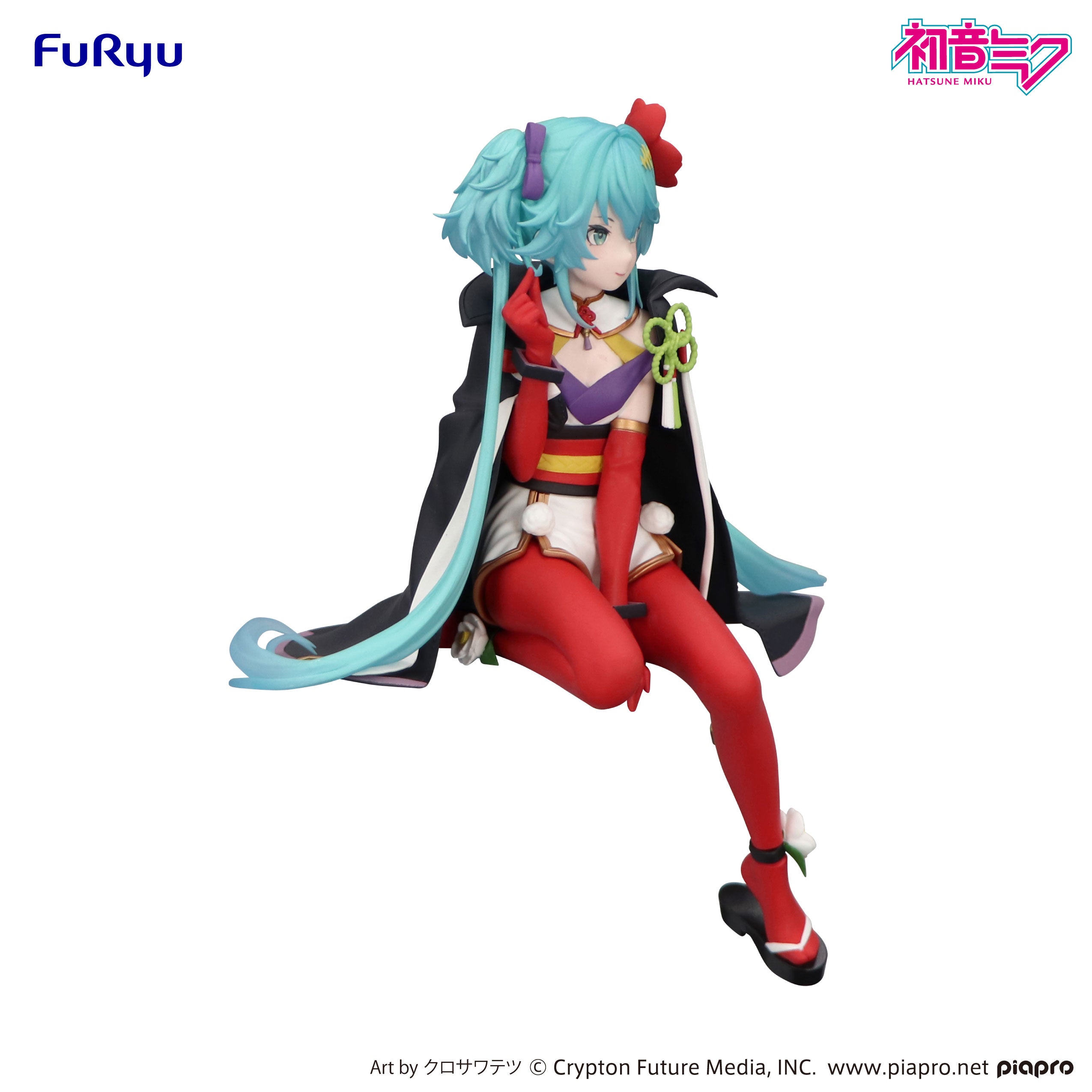 PRE-ORDER FuRyu - Noodle Stopper Figure - Hatsune Miku - Hatsune Miku: Flower Fairy Camellia