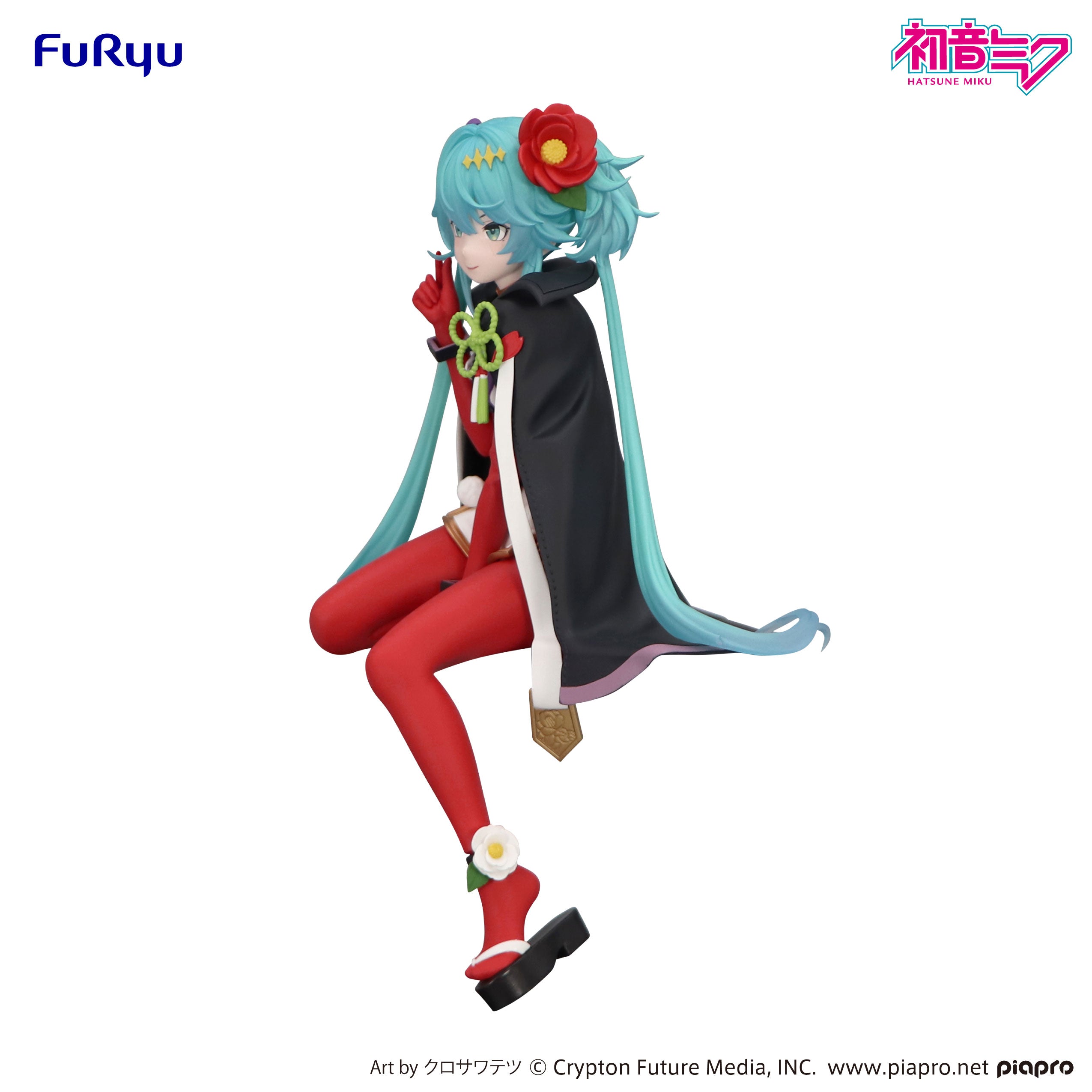 PRE-ORDER FuRyu - Noodle Stopper Figure - Hatsune Miku - Hatsune Miku: Flower Fairy Camellia