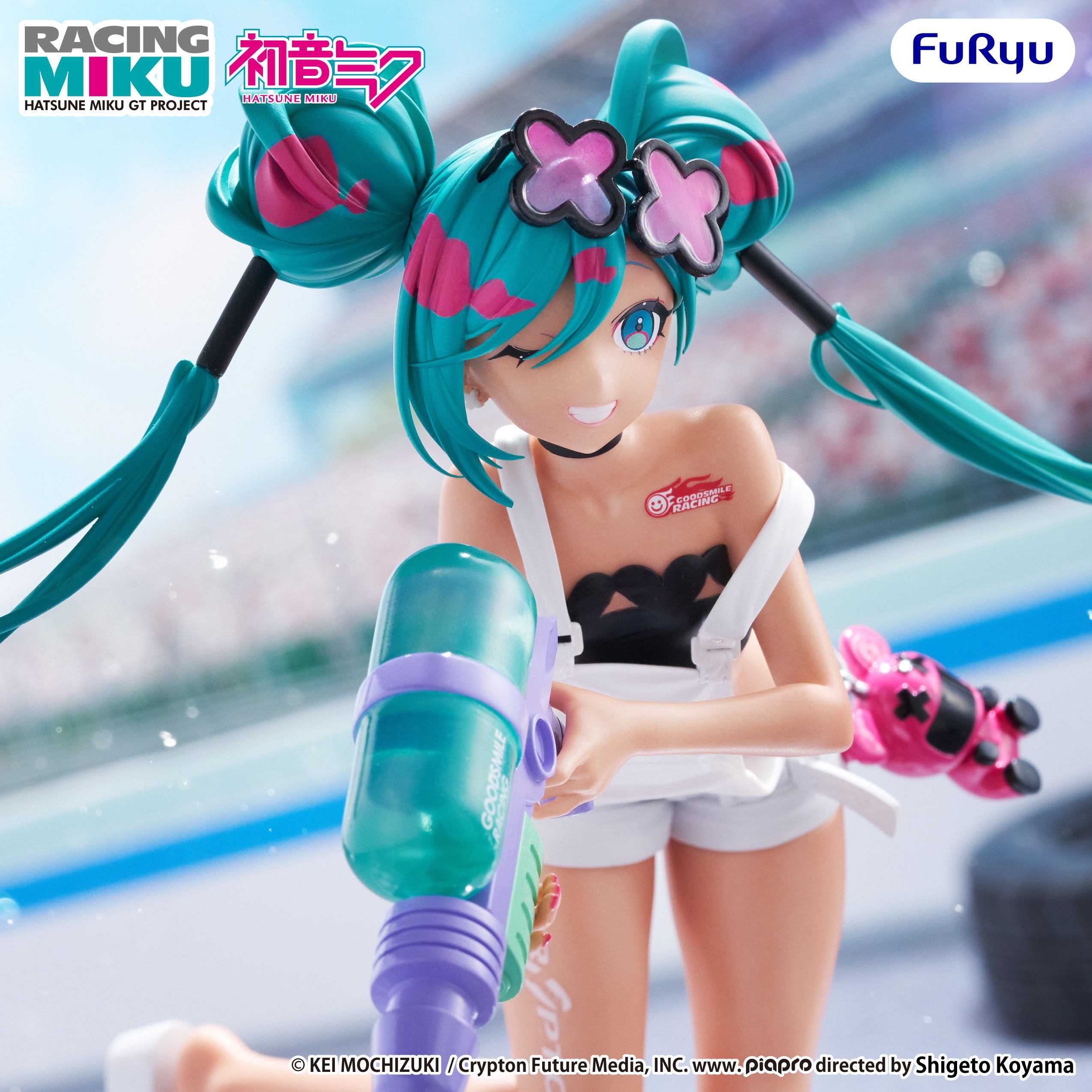 PRE-ORDER FuRyu - Hatsune Miku GT Project Muchute Figure - Hatsune Miku: Racing Miku 2025 Sepang Ver.