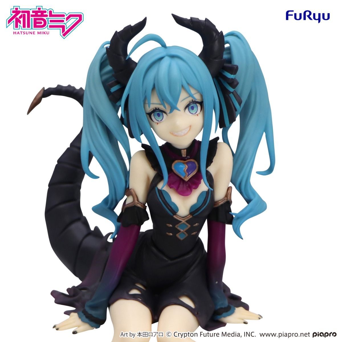 PRE-ORDER FuRyu - Hatsune Miku Noodle Stopper Figure - Hatsune Miku: Villain Ver.