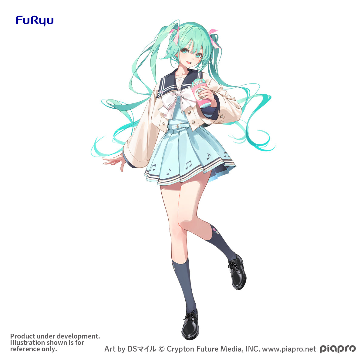 PRE-ORDER FuRyu - Hatsune Miku Sweet School Life Figure - Hatsune Miku: Pure Ver.