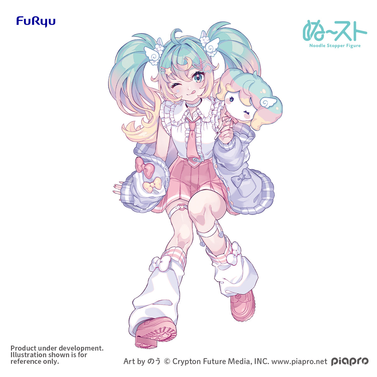 PRE-ORDER FuRyu - Hatsune Miku Sweet School Life Figure - Hatsune Miku: Pastel Ver.