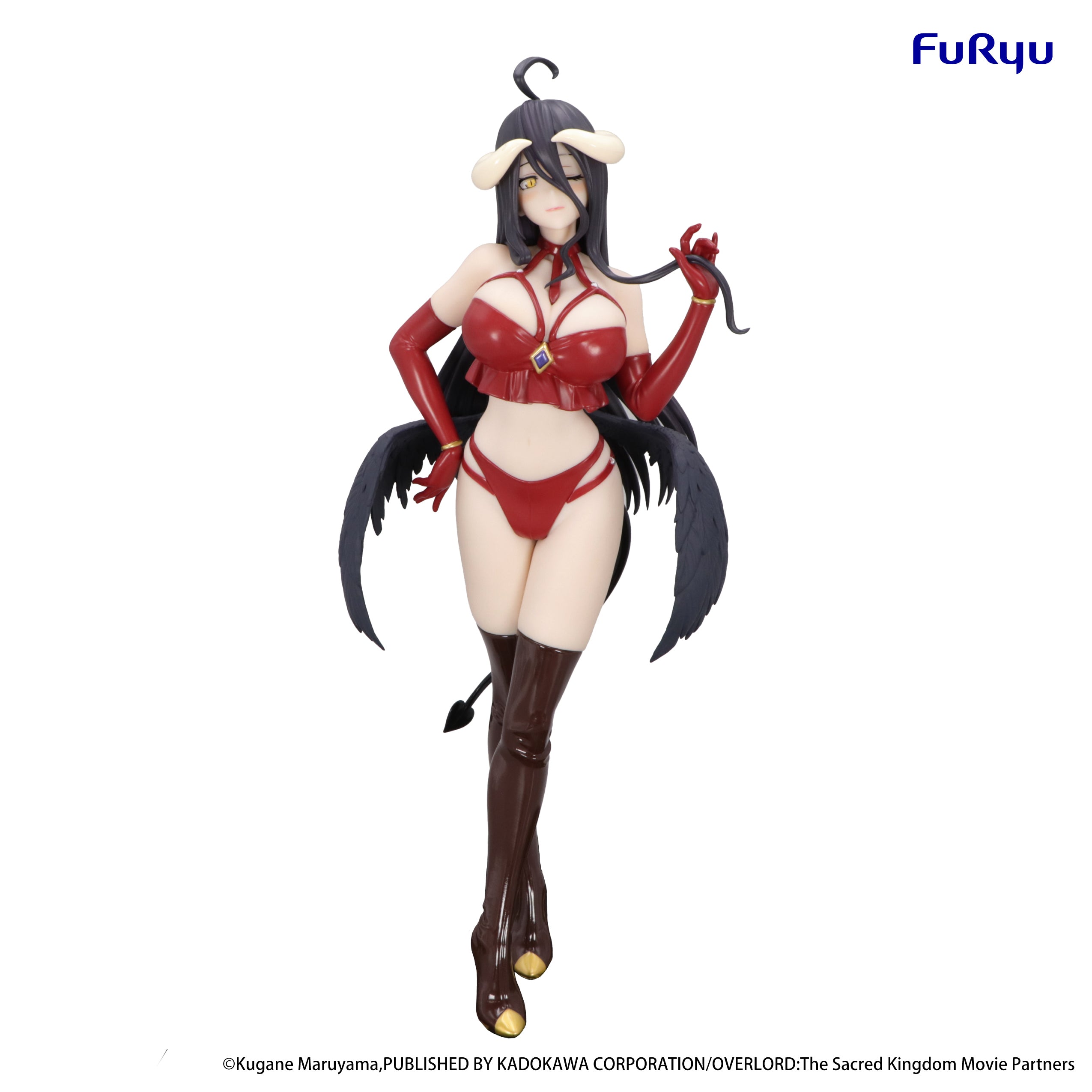 PRE-ORDER FuRyu - OVERLORD BiCute Dark Figure - Albedo: Red Ver.