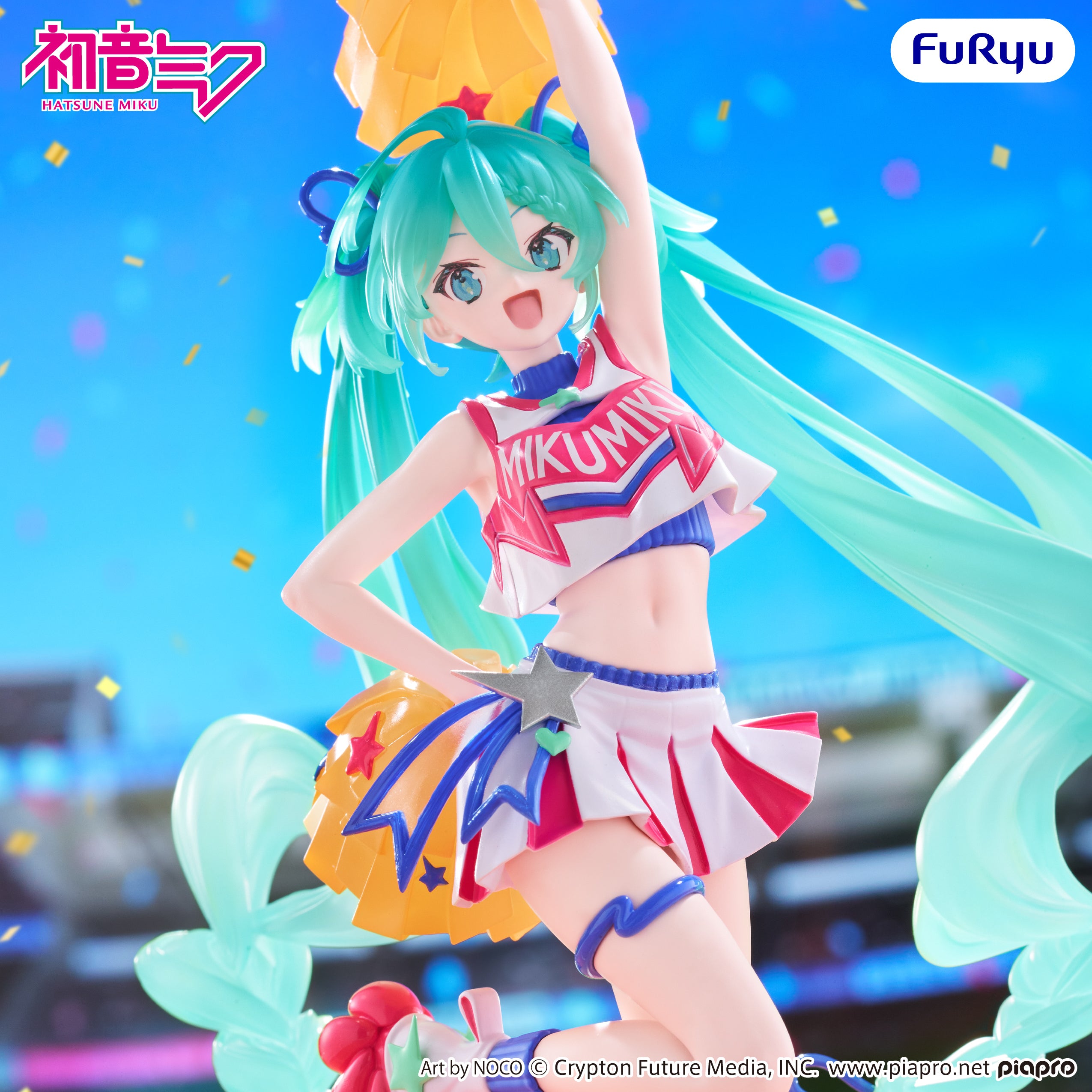 PRE-ORDER FuRyu - Hatsune Miku Muchute Figure - Hatsune Miku: Cheerleader Ver.