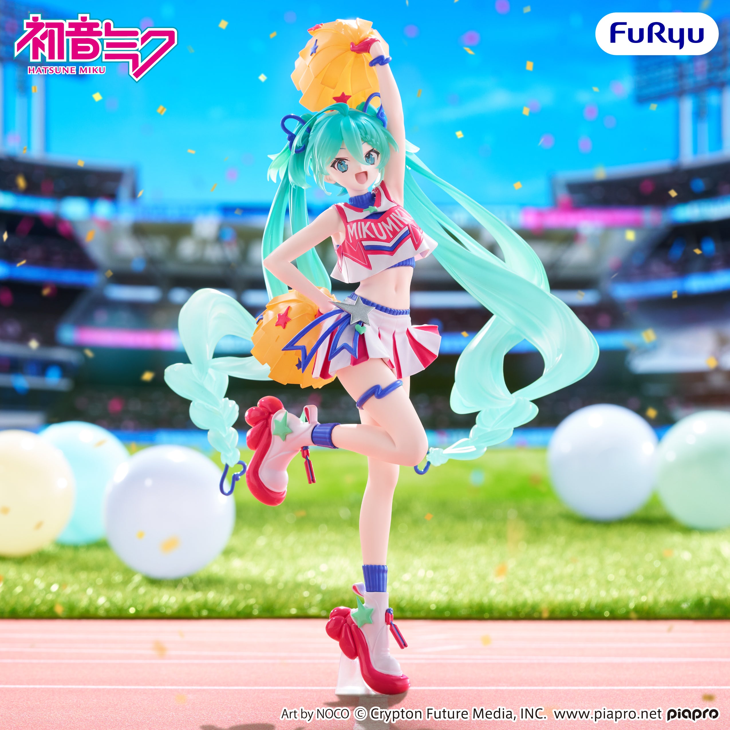PRE-ORDER FuRyu - Hatsune Miku Muchute Figure - Hatsune Miku: Cheerleader Ver.