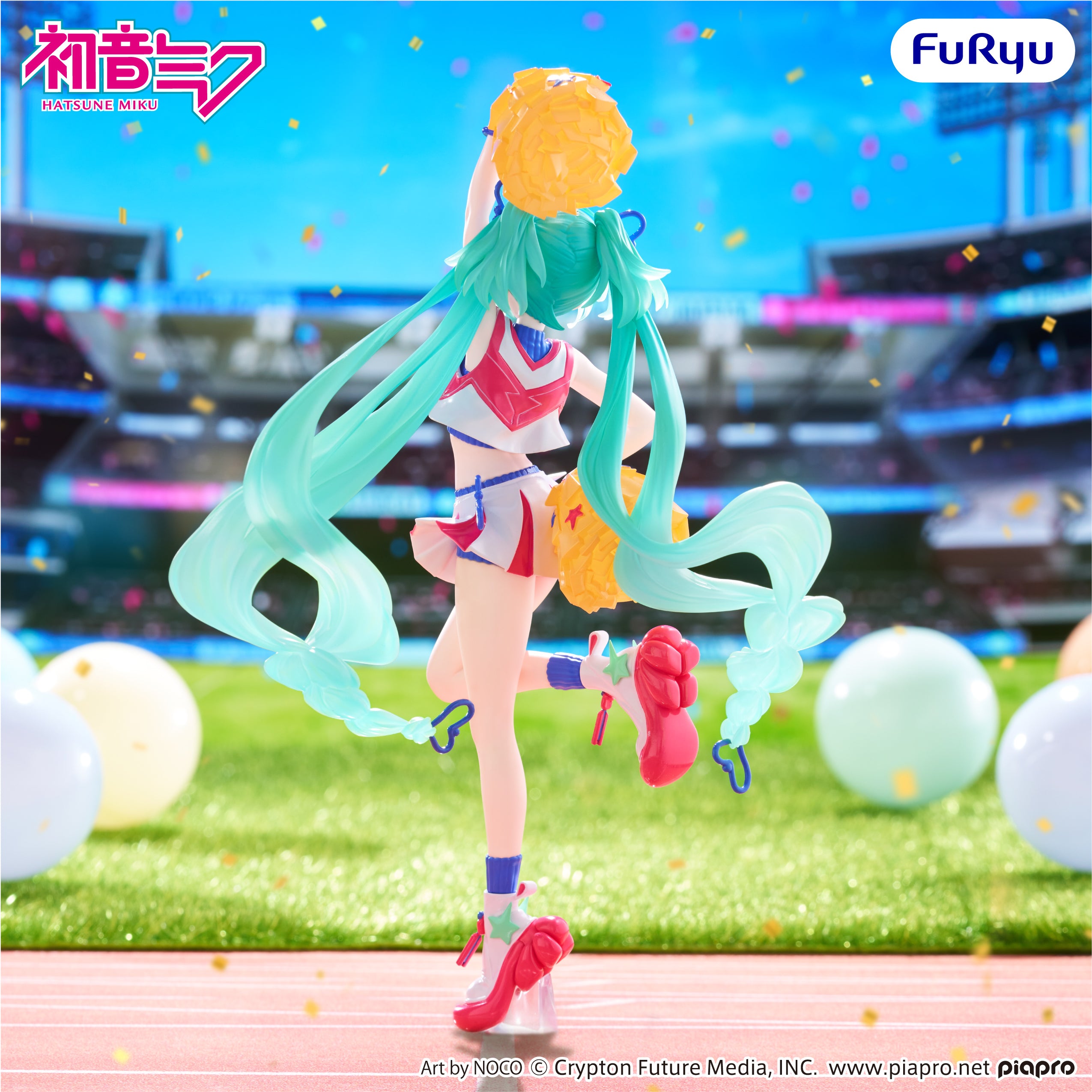 PRE-ORDER FuRyu - Hatsune Miku Muchute Figure - Hatsune Miku: Cheerleader Ver.