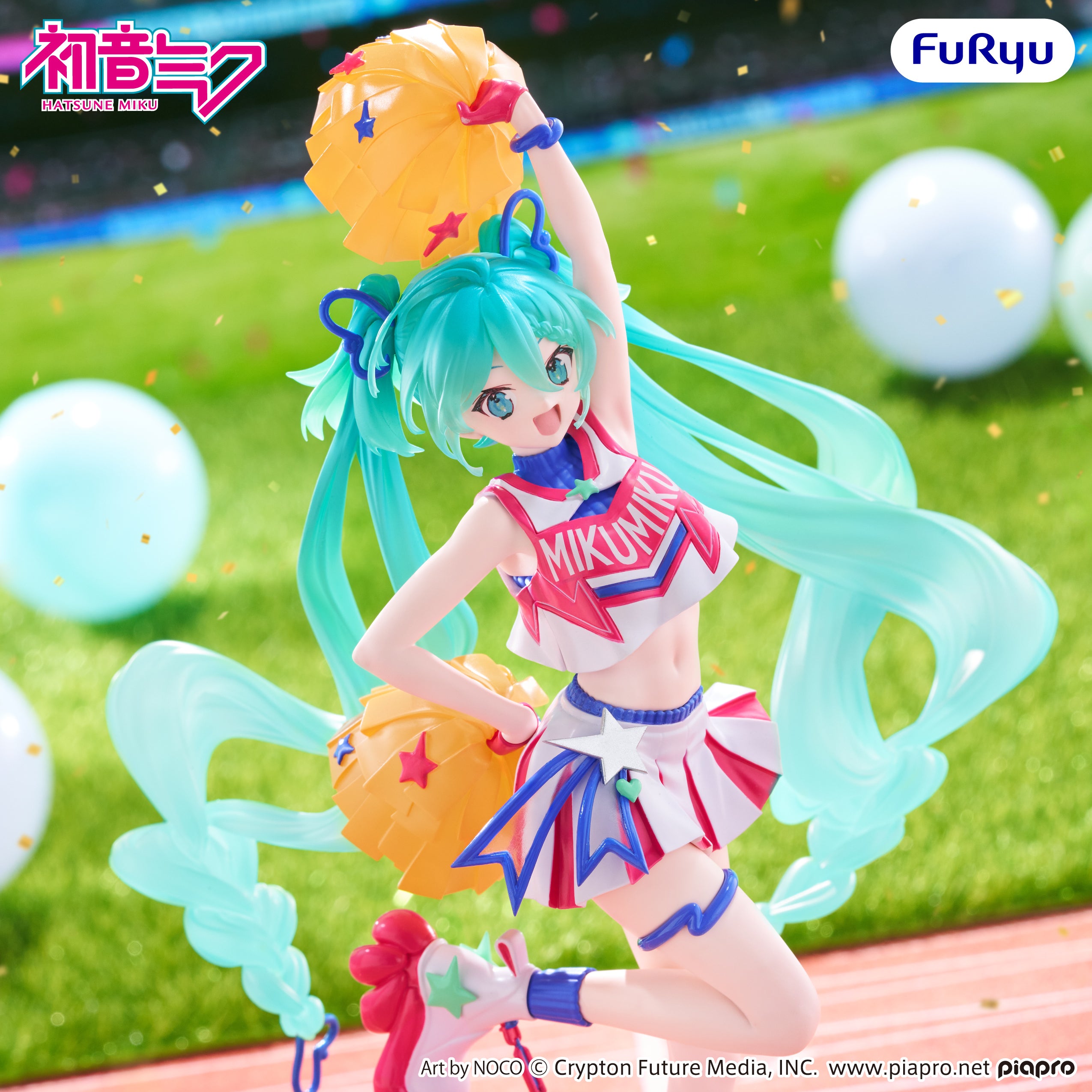 PRE-ORDER FuRyu - Hatsune Miku Muchute Figure - Hatsune Miku: Cheerleader Ver.
