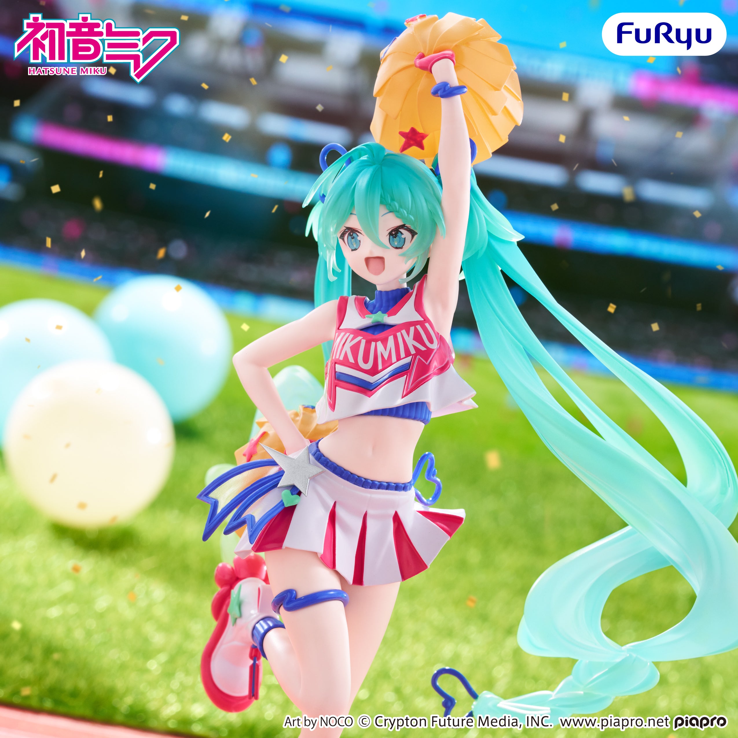PRE-ORDER FuRyu - Hatsune Miku Muchute Figure - Hatsune Miku: Cheerleader Ver.