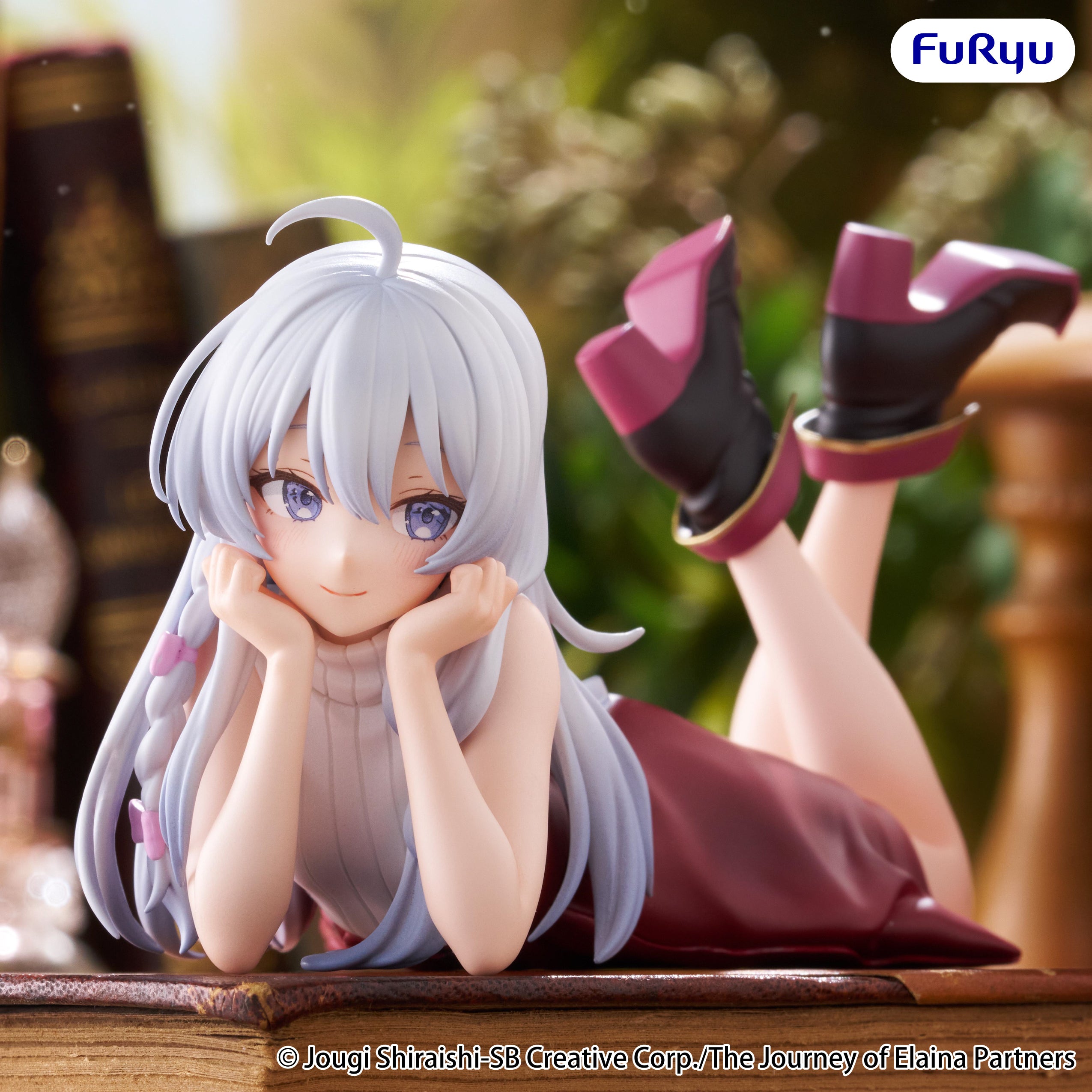 PRE-ORDER FuRyu - The Journey of Elaina Noodle Stopper Figure - Elaina: Lying Down Ver.