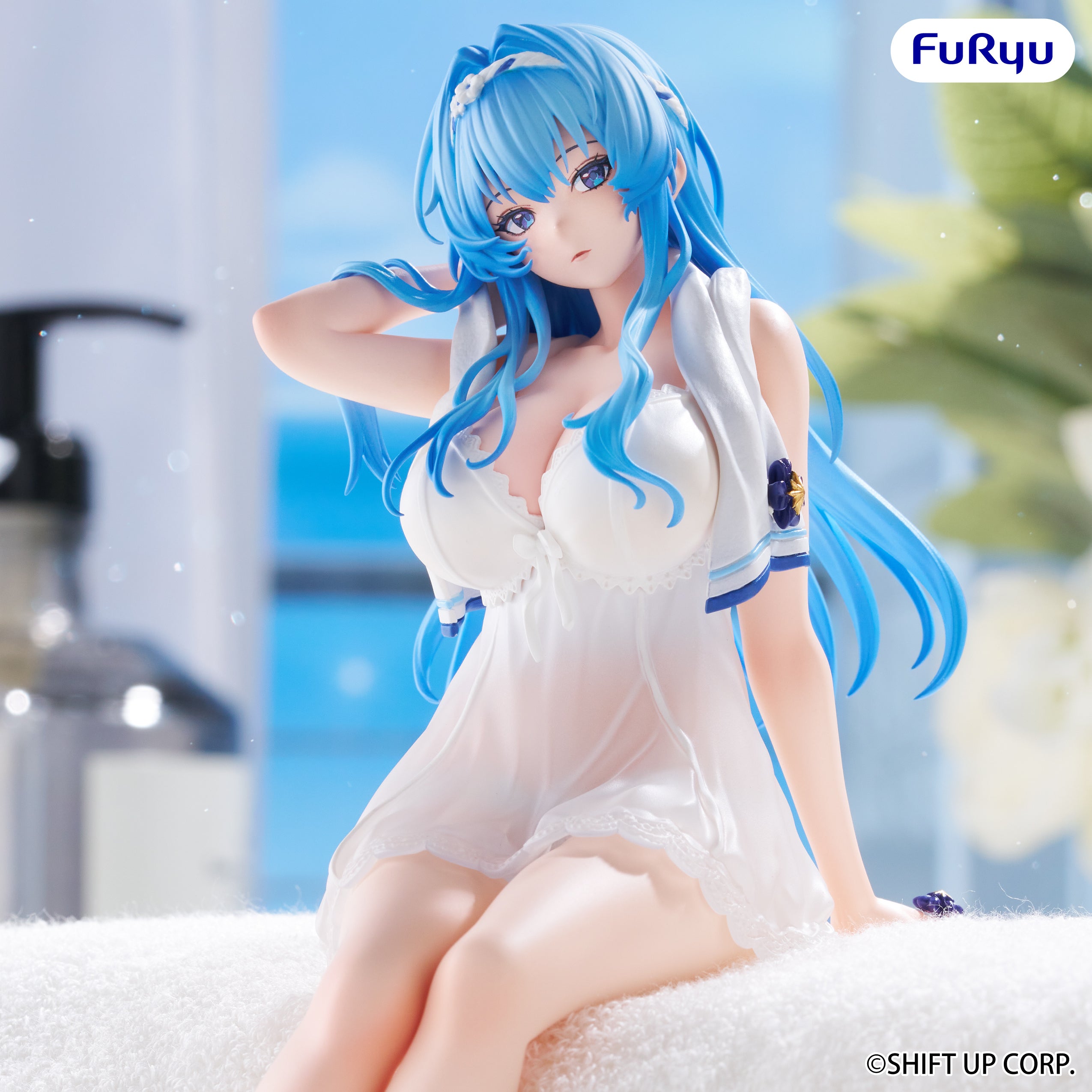 PRE-ORDER FuRyu - GODDESS OF VICTORY: NIKKE Noodle Stopper Figure - Helm: After Shower