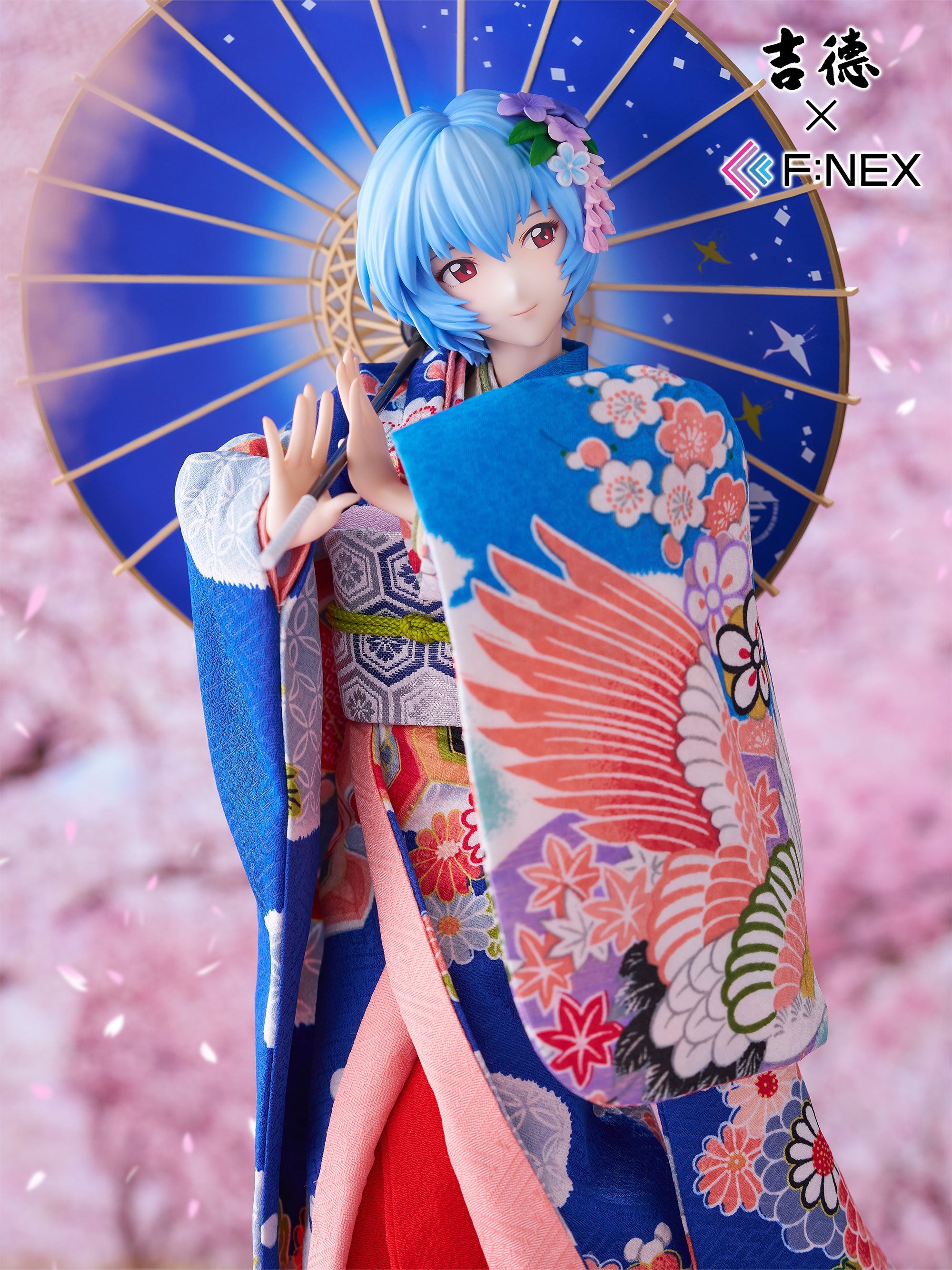 SPECIAL ORDER FuRyu - Yoshitoku × F:NEX - Rebuild of Evangelion - Rei Ayanami and Asuka Langley Soryu: Japanese Doll 1/4 [EXCLUSIVE]