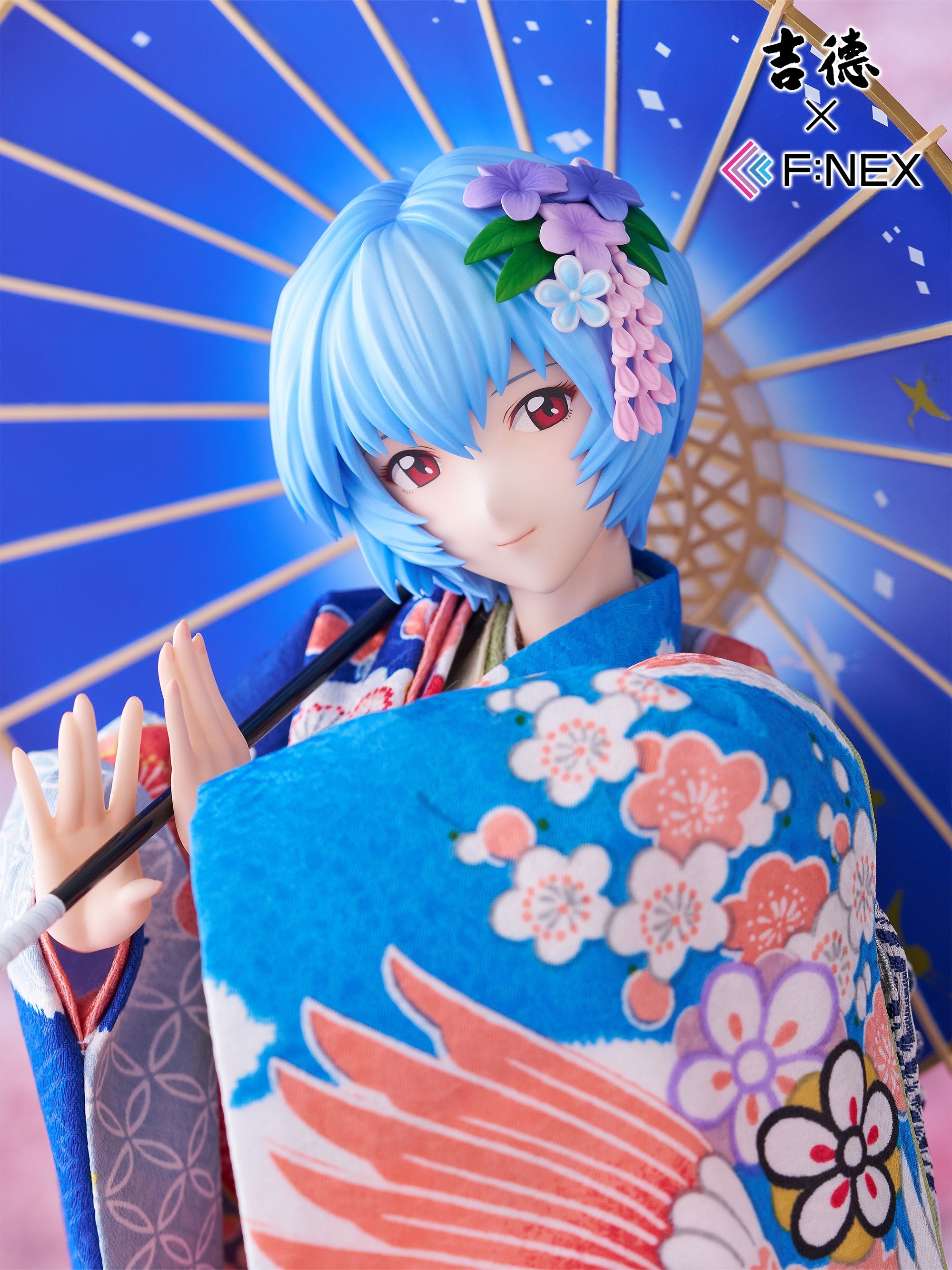 SPECIAL ORDER FuRyu - Yoshitoku × F:NEX - Rebuild of Evangelion - Rei Ayanami and Asuka Langley Soryu: Japanese Doll 1/4 [EXCLUSIVE]