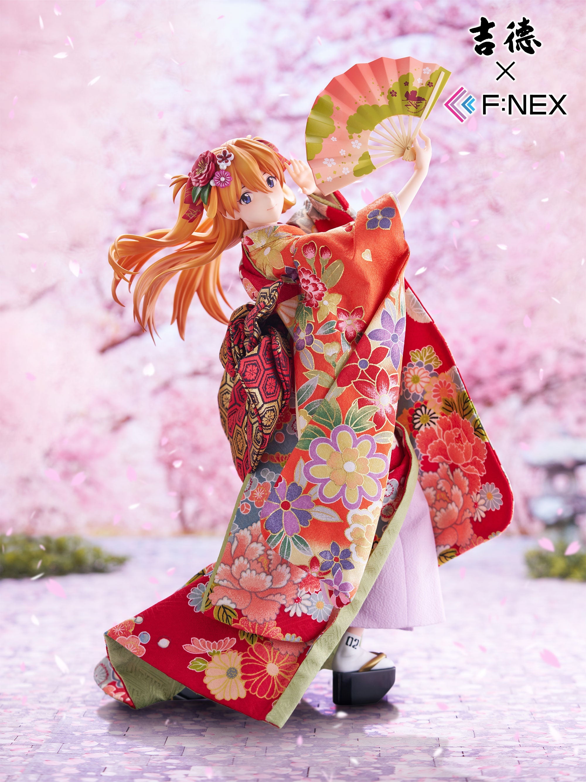 SPECIAL ORDER FuRyu - Yoshitoku × F:NEX - Rebuild of Evangelion - Rei Ayanami and Asuka Langley Soryu: Japanese Doll 1/4 [EXCLUSIVE]