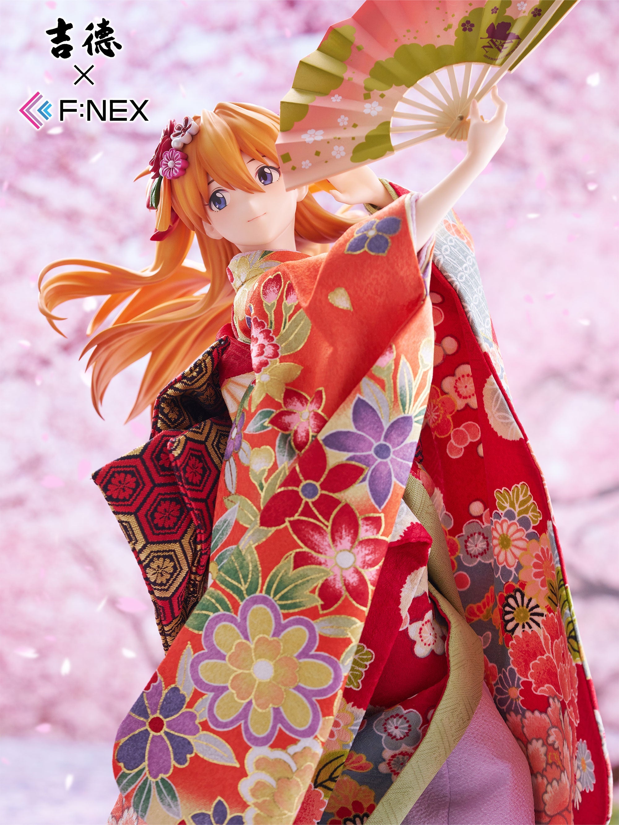SPECIAL ORDER FuRyu - Yoshitoku × F:NEX - Rebuild of Evangelion - Rei Ayanami and Asuka Langley Soryu: Japanese Doll 1/4 [EXCLUSIVE]