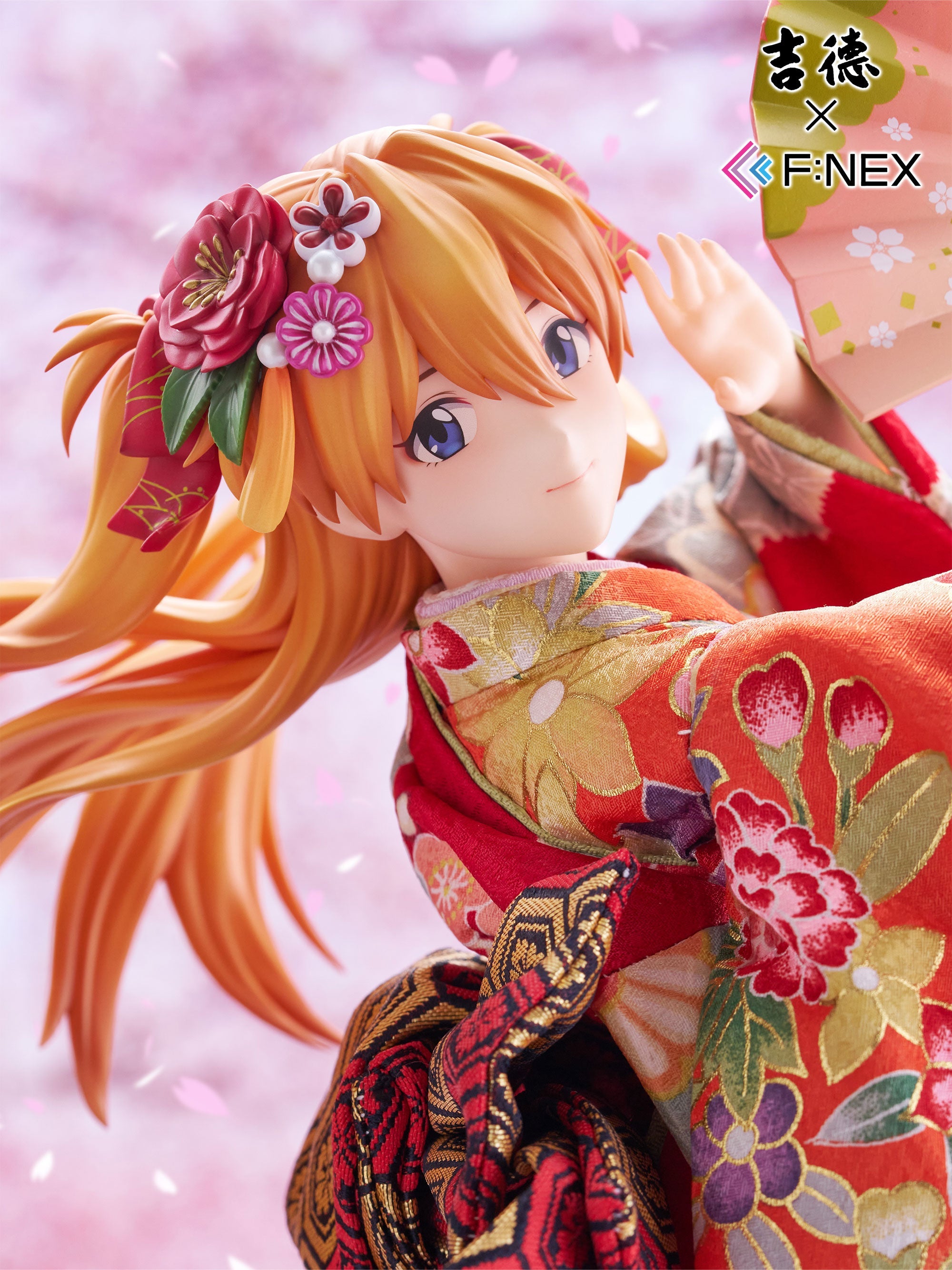 SPECIAL ORDER FuRyu - Yoshitoku × F:NEX - Rebuild of Evangelion - Rei Ayanami and Asuka Langley Soryu: Japanese Doll 1/4 [EXCLUSIVE]