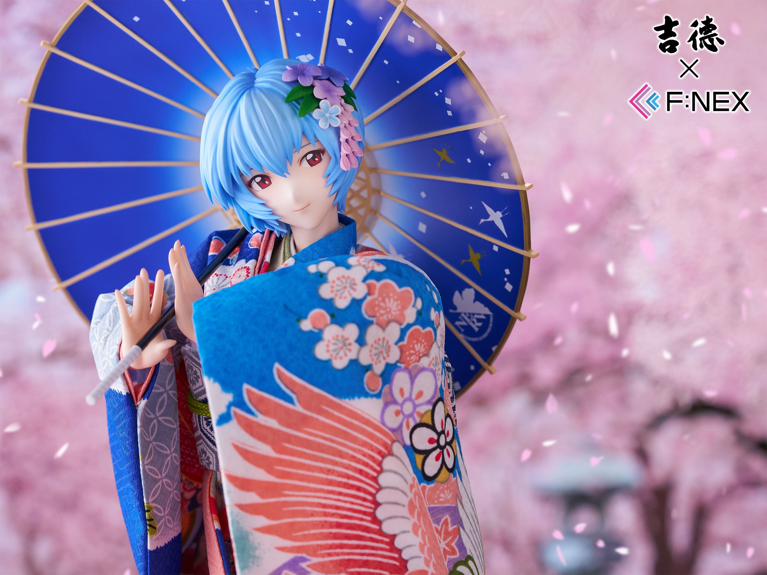 SPECIAL ORDER FuRyu - Yoshitoku × F:NEX - Rebuild of Evangelion - Rei Ayanami and Asuka Langley Soryu: Japanese Doll 1/4 [EXCLUSIVE]