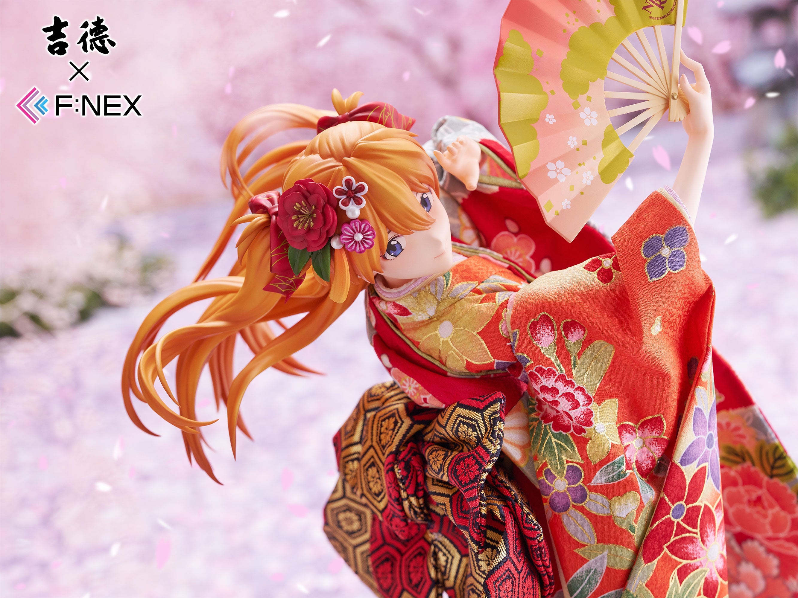 SPECIAL ORDER FuRyu - Yoshitoku × F:NEX - Rebuild of Evangelion - Rei Ayanami and Asuka Langley Soryu: Japanese Doll 1/4 [EXCLUSIVE]