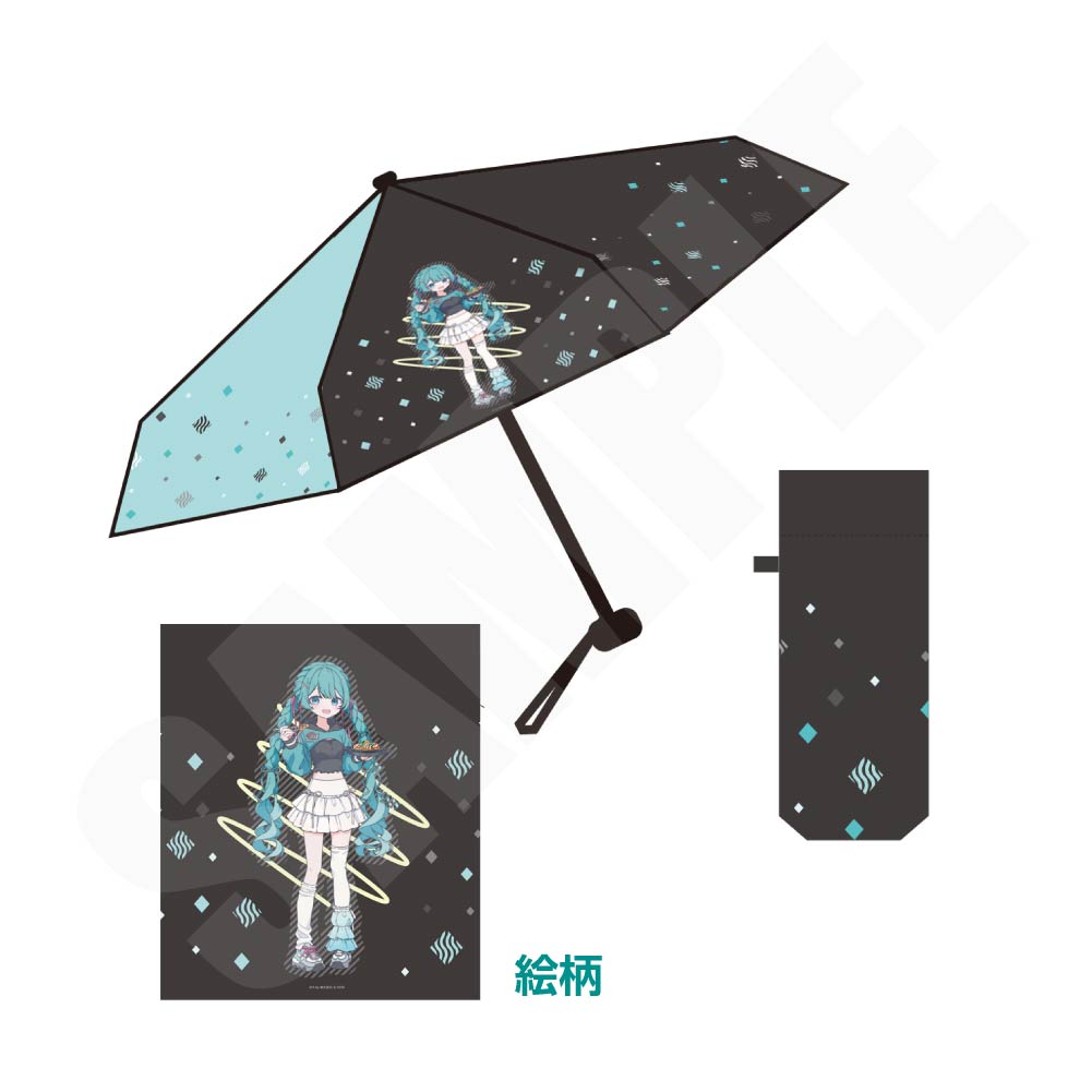 SPECIAL ORDER briscola-inc - Hatsune Miku All Weather Collapsible Umbrella [JP]