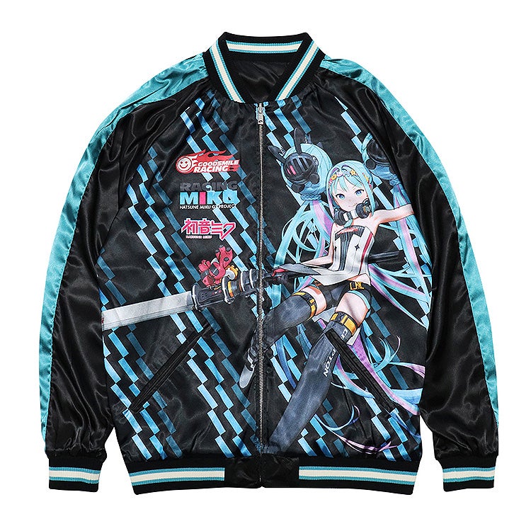 SPECIAL ORDER 16 directions - Hatsune Miku GT Project - GSR Racing Miku Souvenir Jacket 2026: GSR Logo Model [EXCLUSIVE]