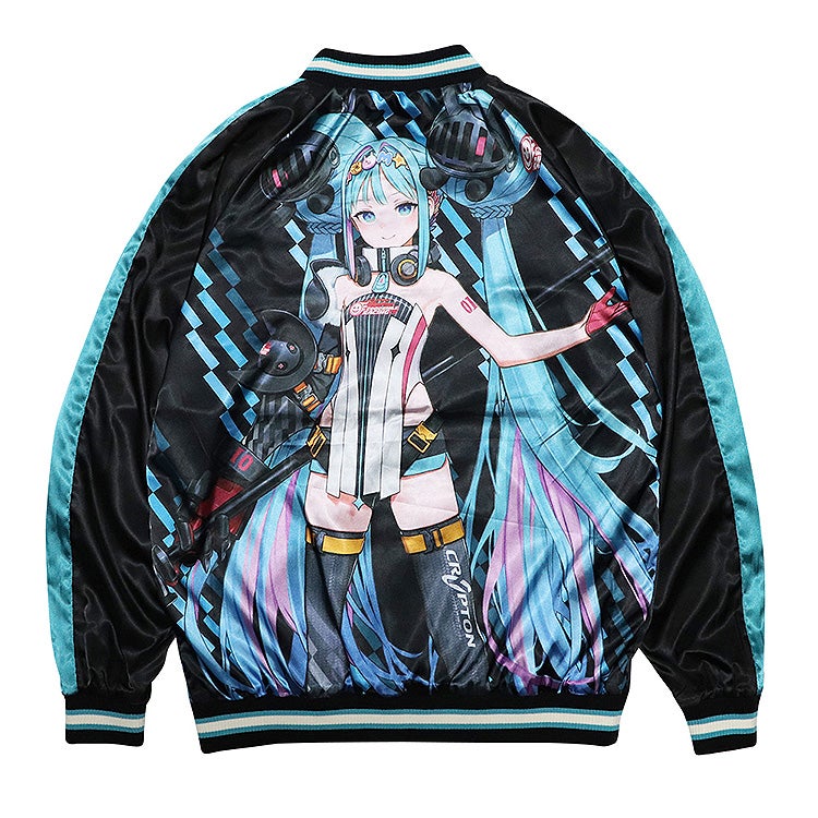 SPECIAL ORDER 16 directions - Hatsune Miku GT Project - GSR Racing Miku Souvenir Jacket 2026: GSR Logo Model [EXCLUSIVE]