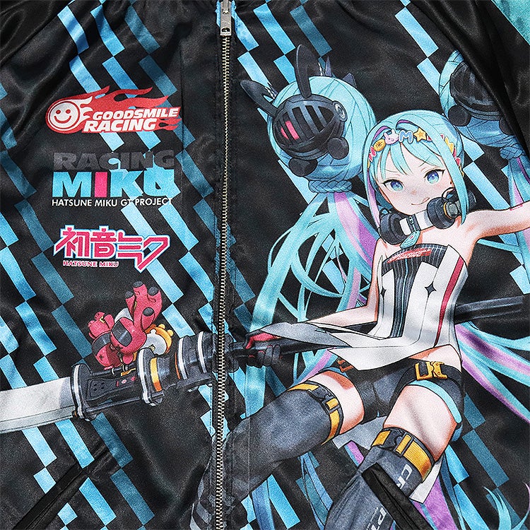 SPECIAL ORDER 16 directions - Hatsune Miku GT Project - GSR Racing Miku Souvenir Jacket 2026: GSR Logo Model [EXCLUSIVE]