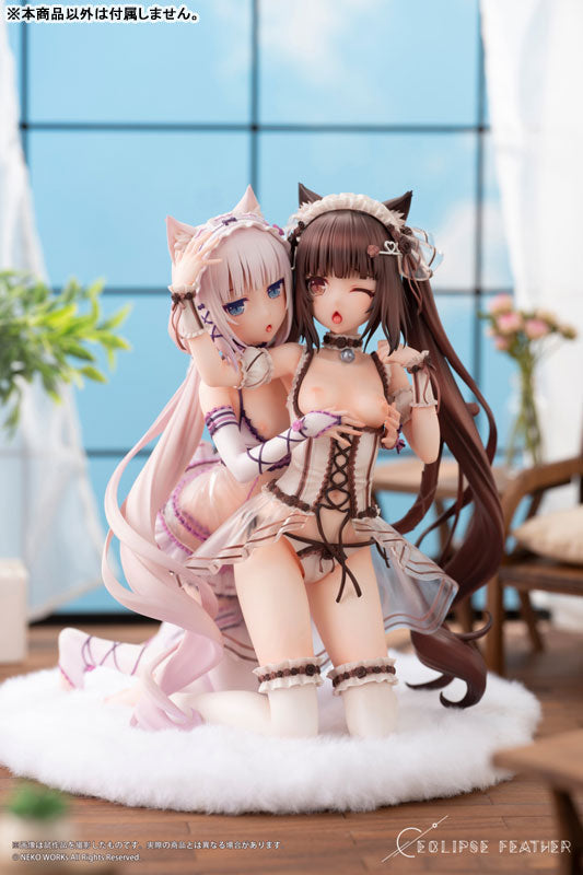 SPECIAL ORDER Eclipse Feather - Nekopara - Chocola & Vanilla: Hirusagari no Amai Tawamure Ver. Deluxe Edition 1/6 [JP]