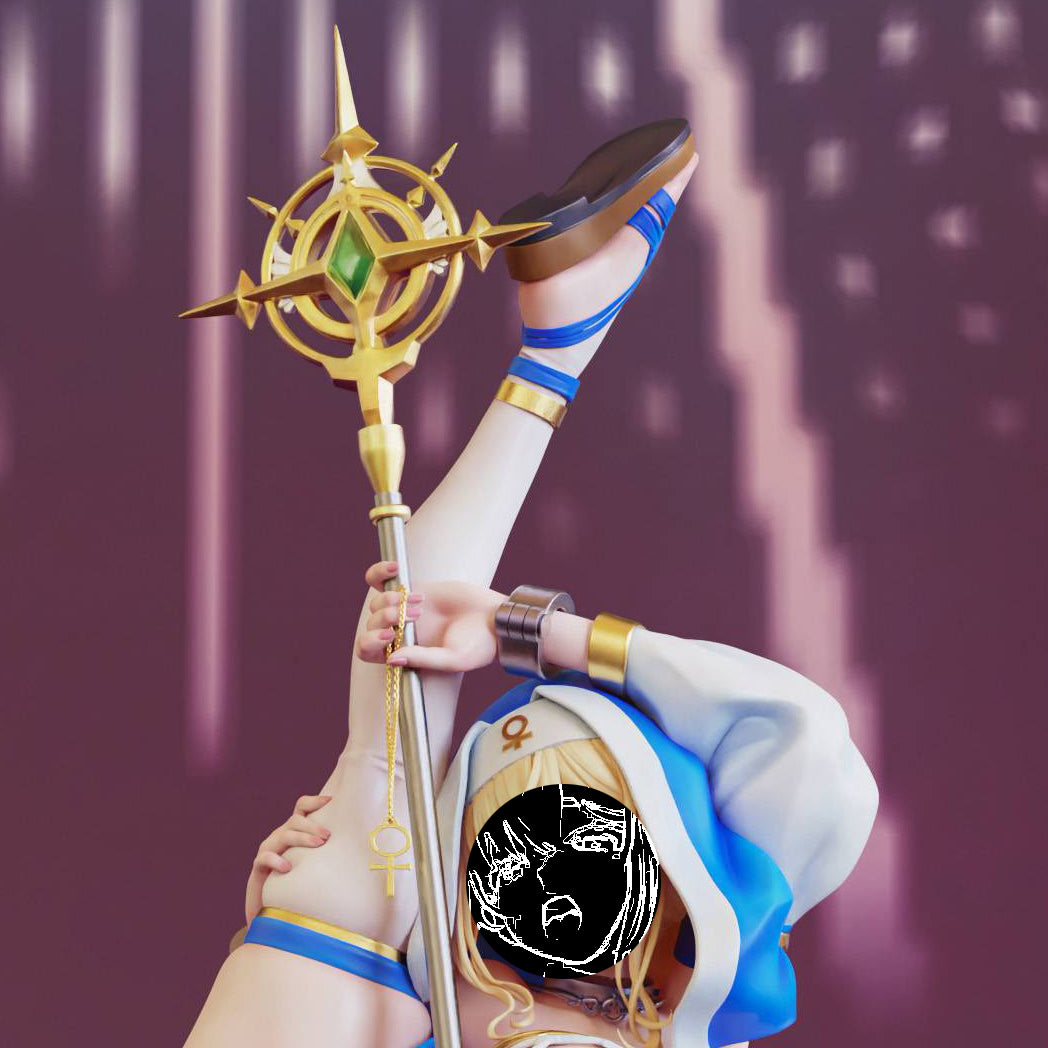 SPECIAL ORDER B.R. Honey - V-mag Illustration - Saint Charlotte: Exorcism Pose 1/6 [JP]