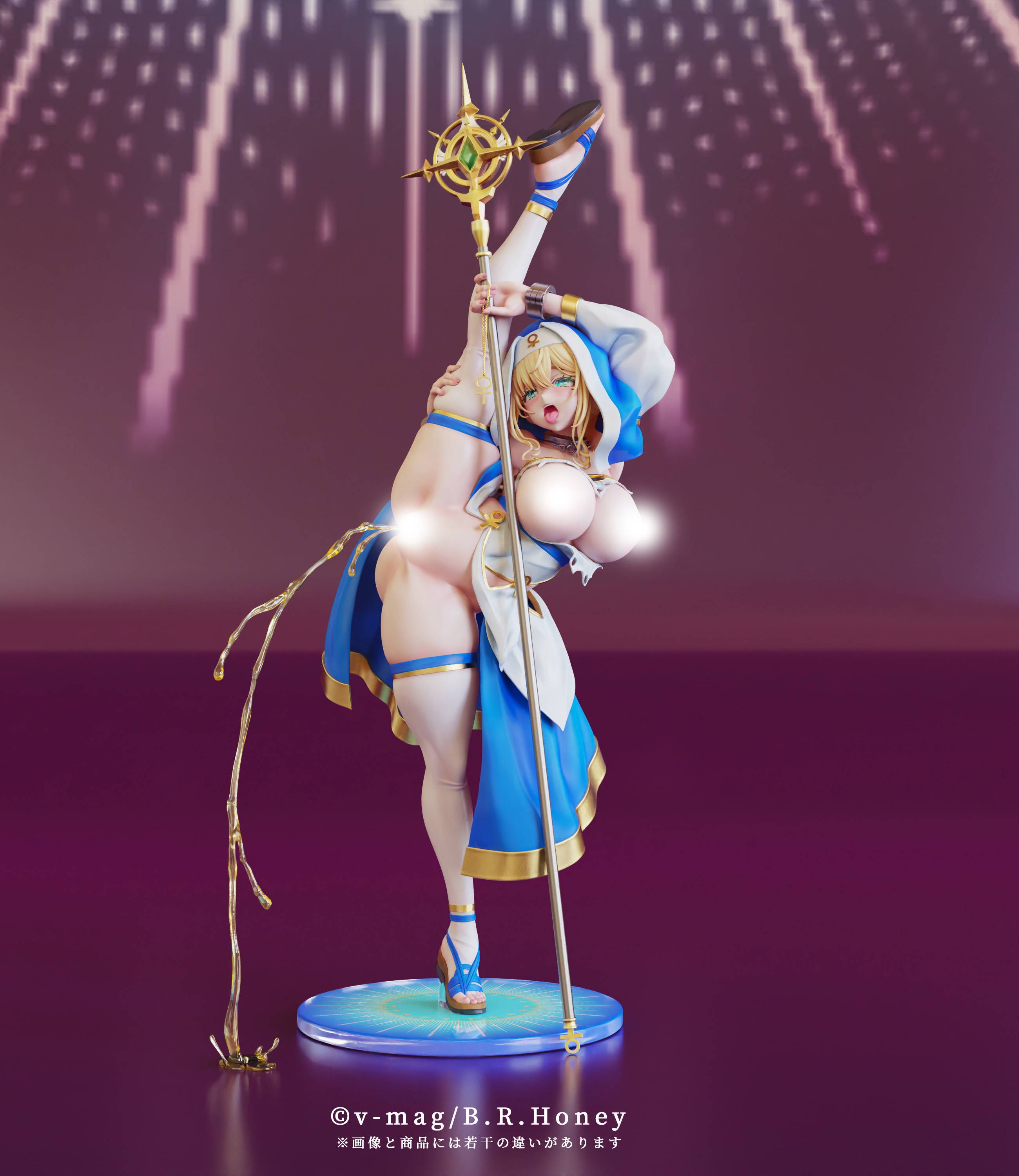 SPECIAL ORDER B.R. Honey - V-mag Illustration - Saint Charlotte: Exorcism Pose 1/6 [JP]