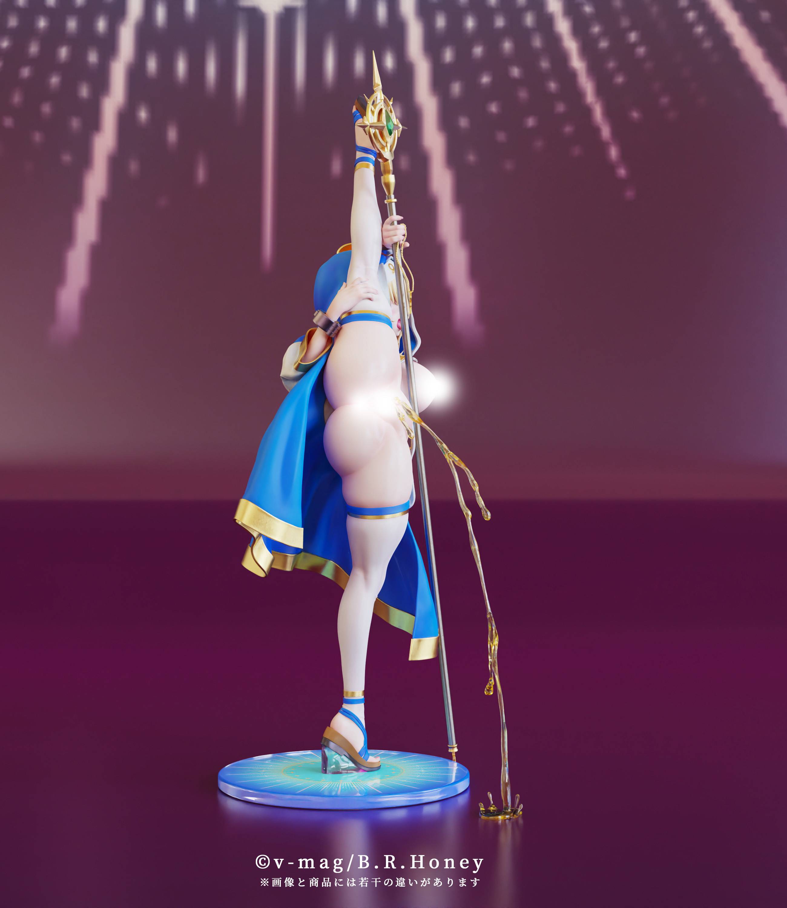 SPECIAL ORDER B.R. Honey - V-mag Illustration - Saint Charlotte: Exorcism Pose 1/6 [JP]