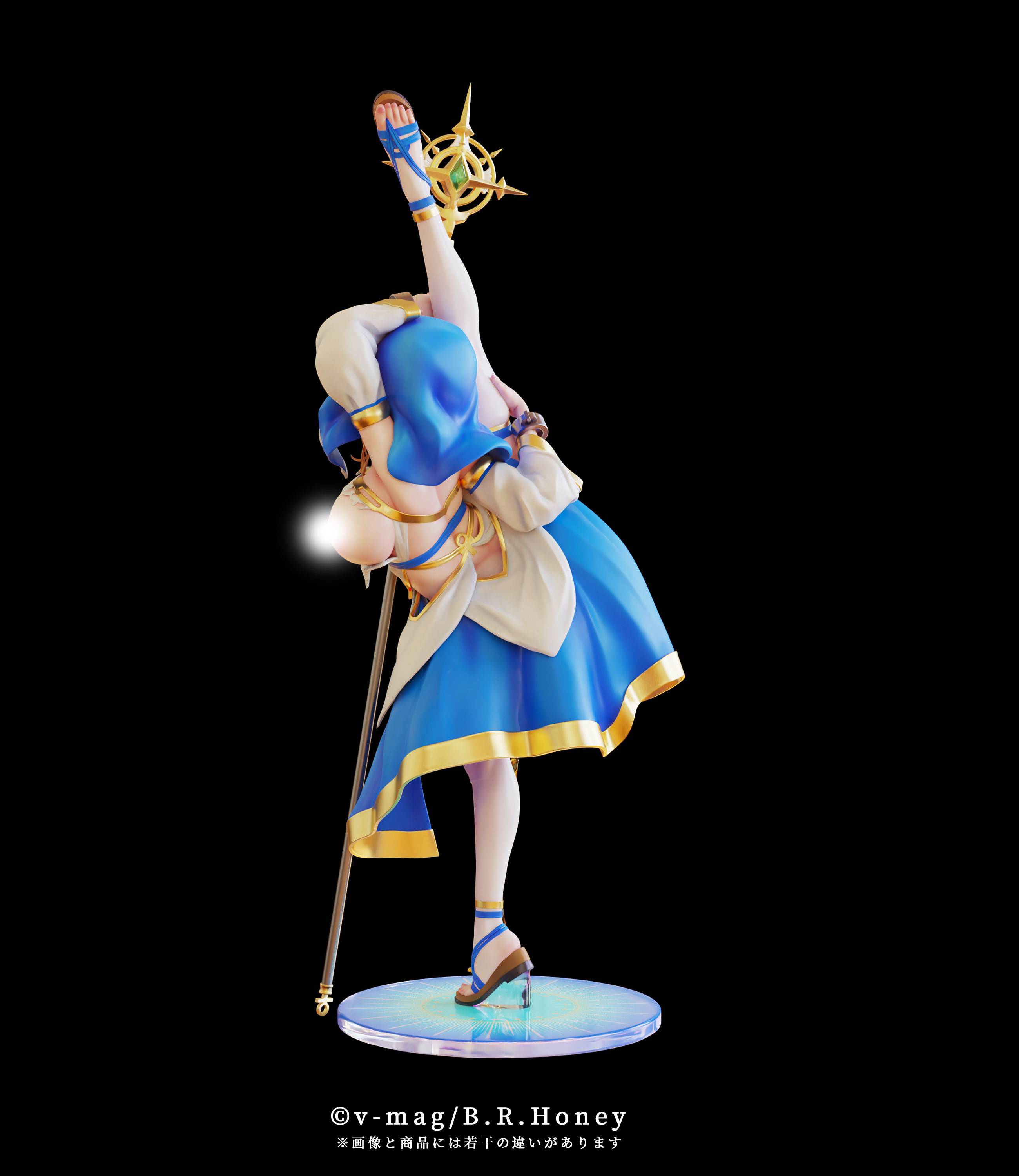SPECIAL ORDER B.R. Honey - V-mag Illustration - Saint Charlotte: Exorcism Pose 1/6 [JP]