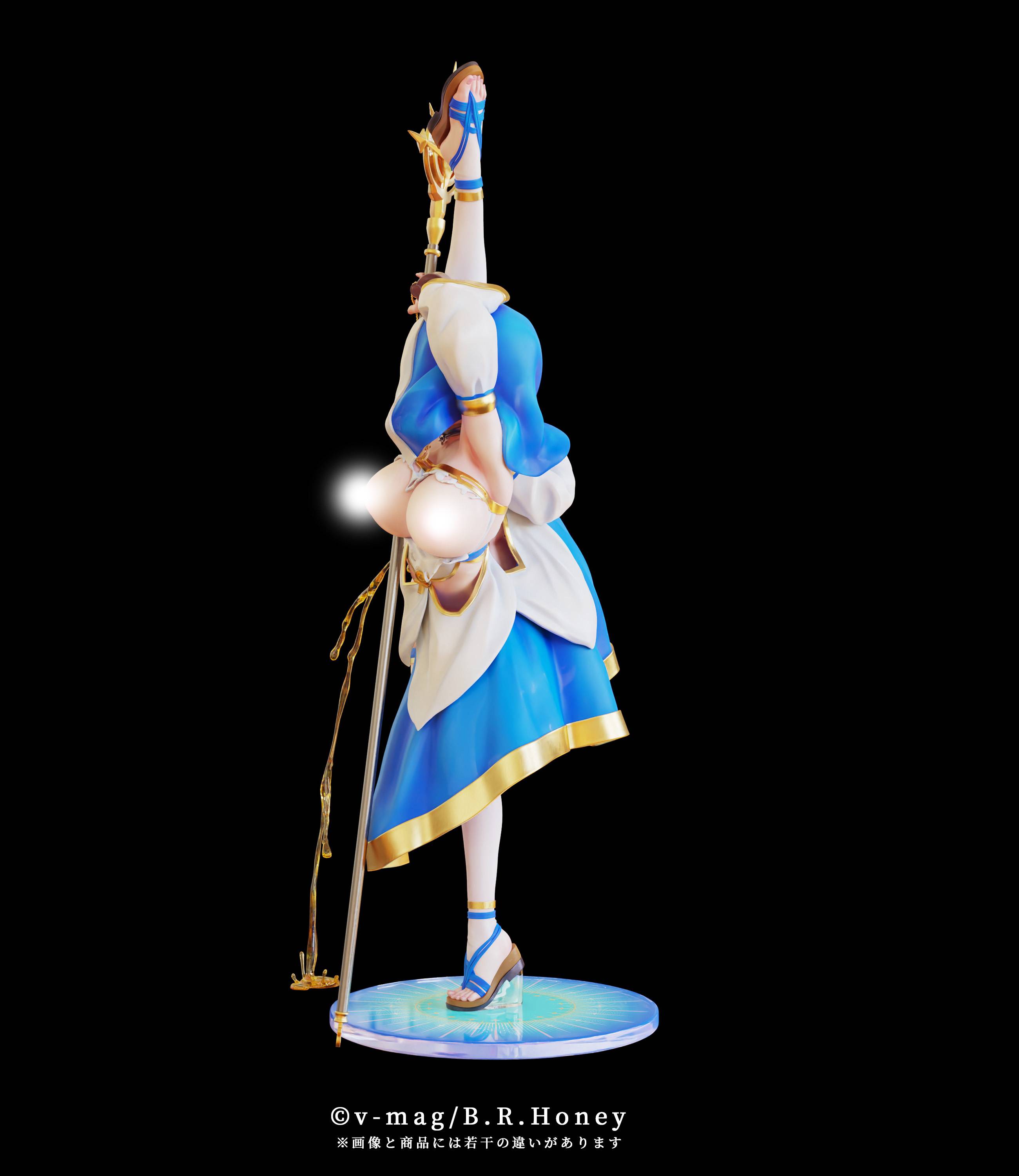 SPECIAL ORDER B.R. Honey - V-mag Illustration - Saint Charlotte: Exorcism Pose 1/6 [JP]