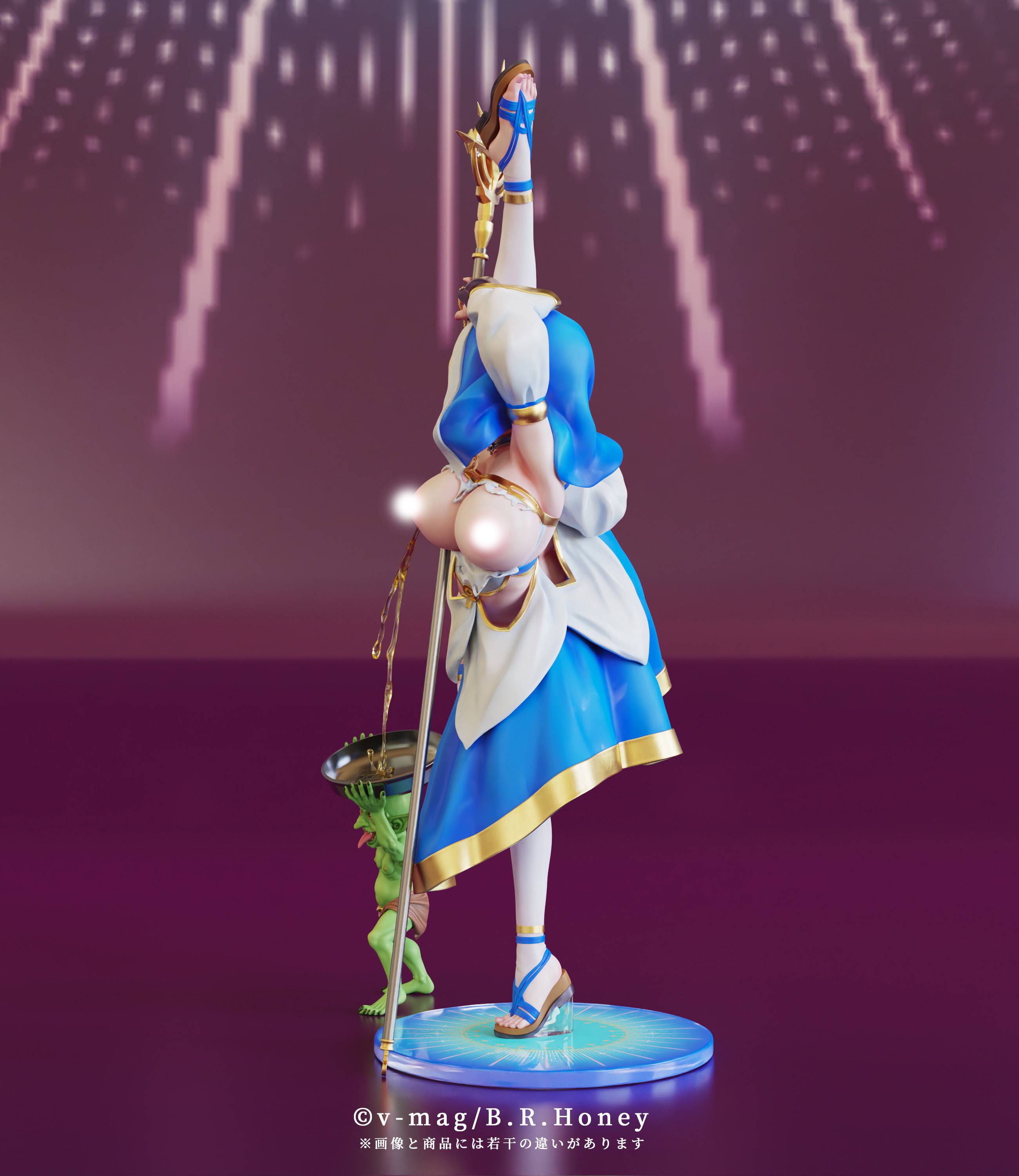 SPECIAL ORDER B.R. Honey - V-mag Illustration - Saint Charlotte: Exorcism Pose DX 1/6 [JP]