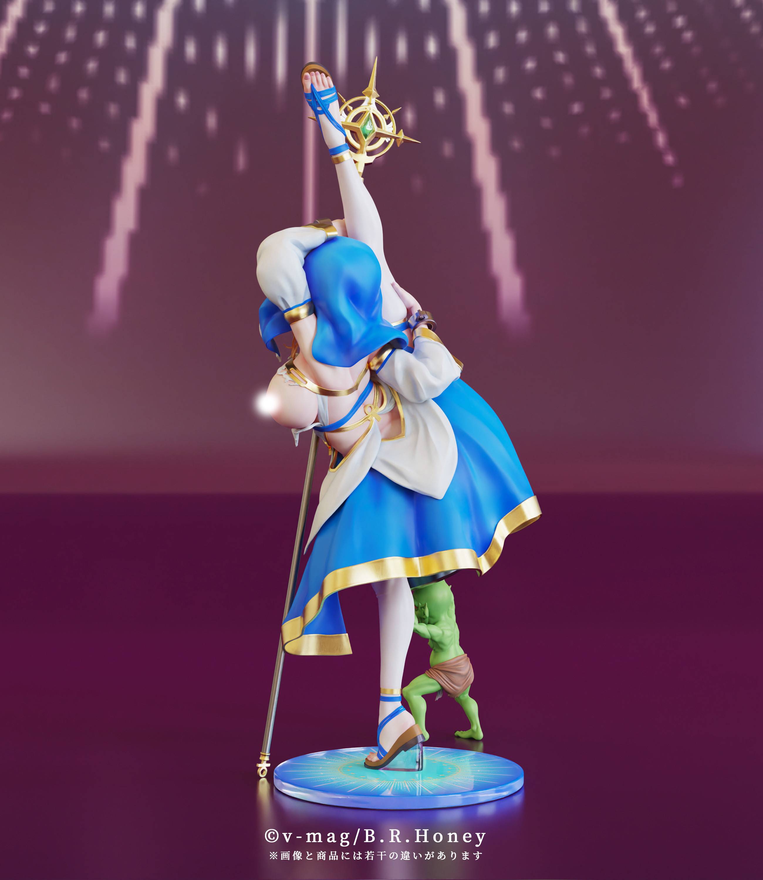 SPECIAL ORDER B.R. Honey - V-mag Illustration - Saint Charlotte: Exorcism Pose DX 1/6 [JP]