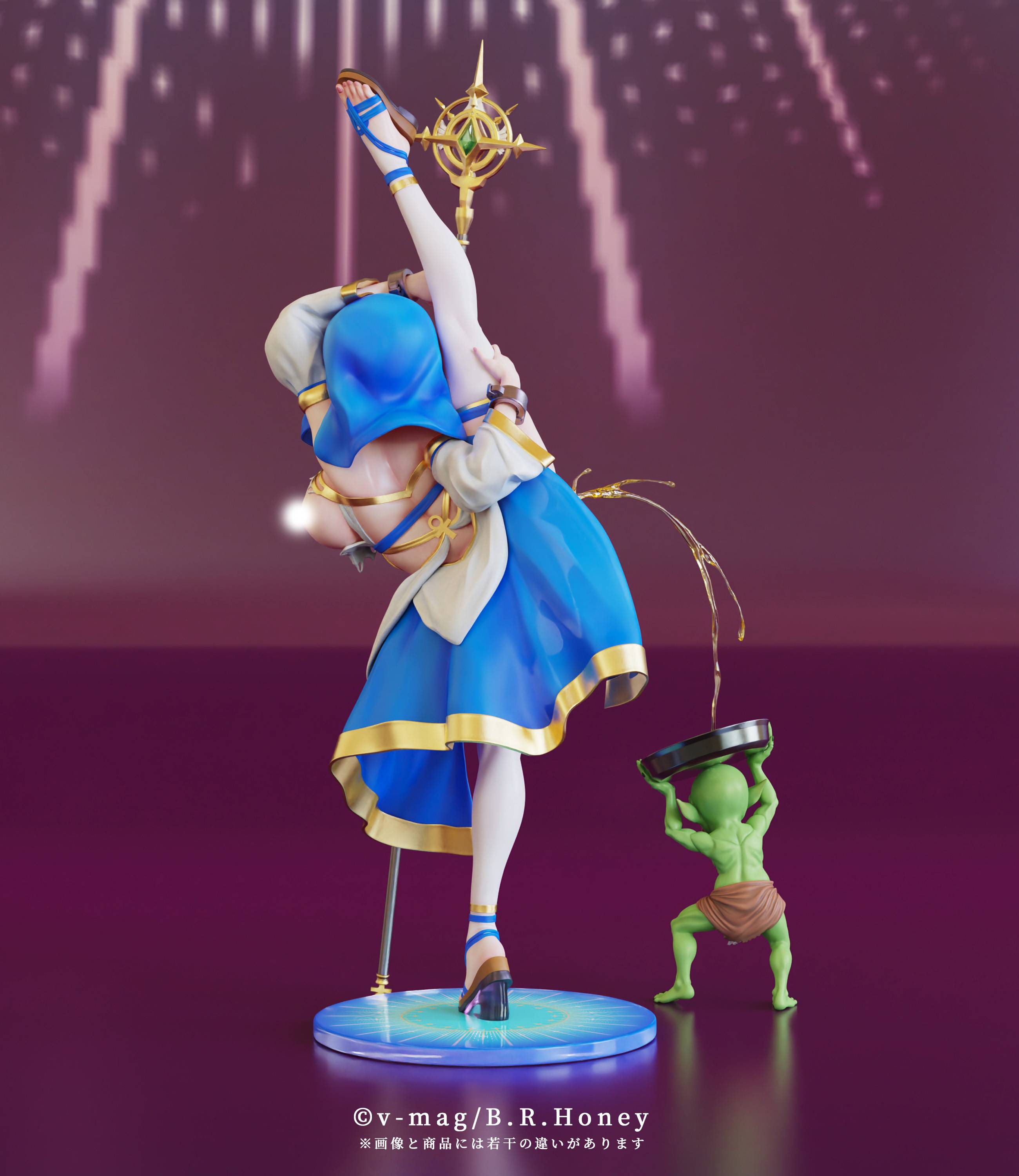 SPECIAL ORDER B.R. Honey - V-mag Illustration - Saint Charlotte: Exorcism Pose DX 1/6 [JP]