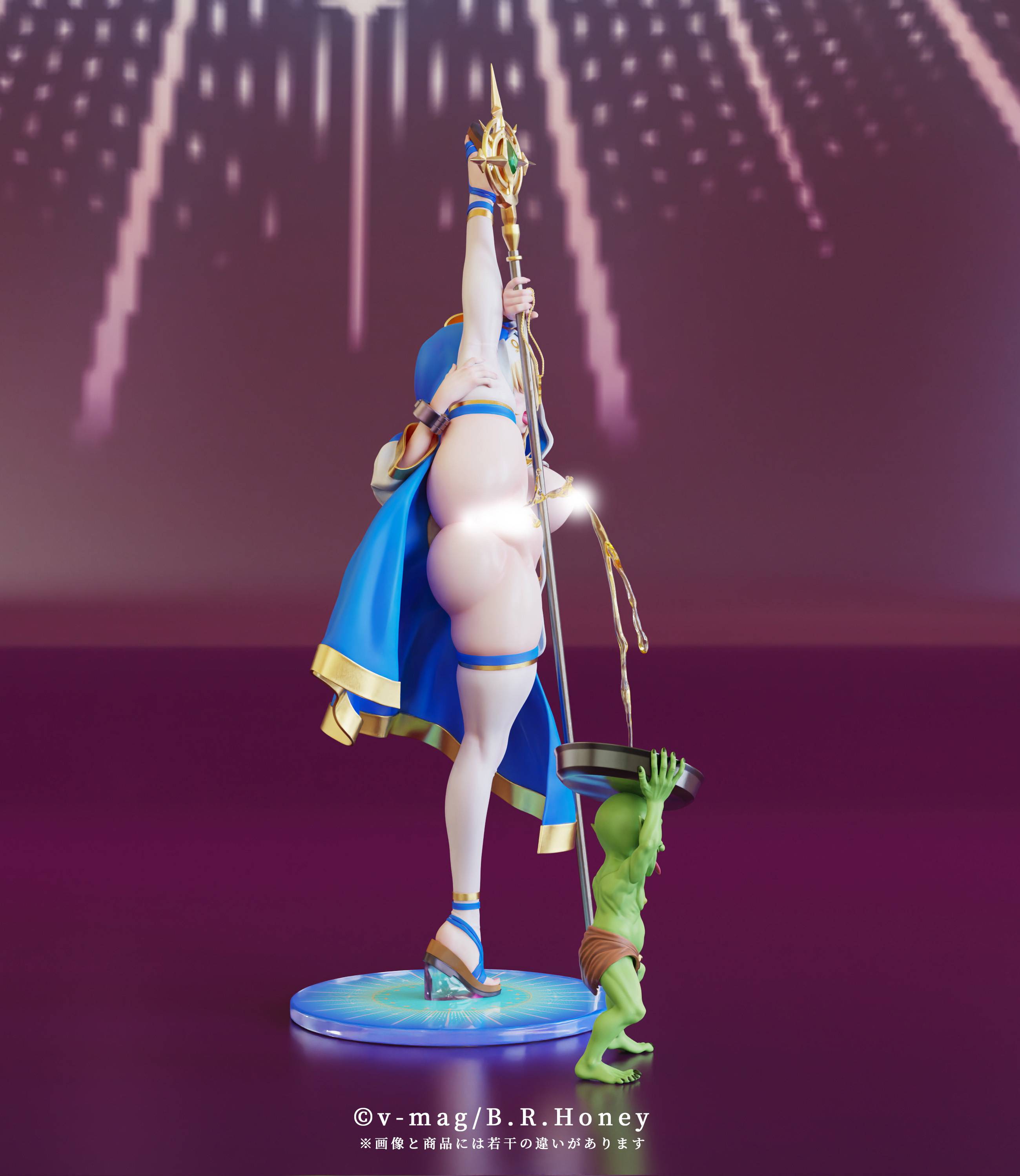 SPECIAL ORDER B.R. Honey - V-mag Illustration - Saint Charlotte: Exorcism Pose DX 1/6 [JP]