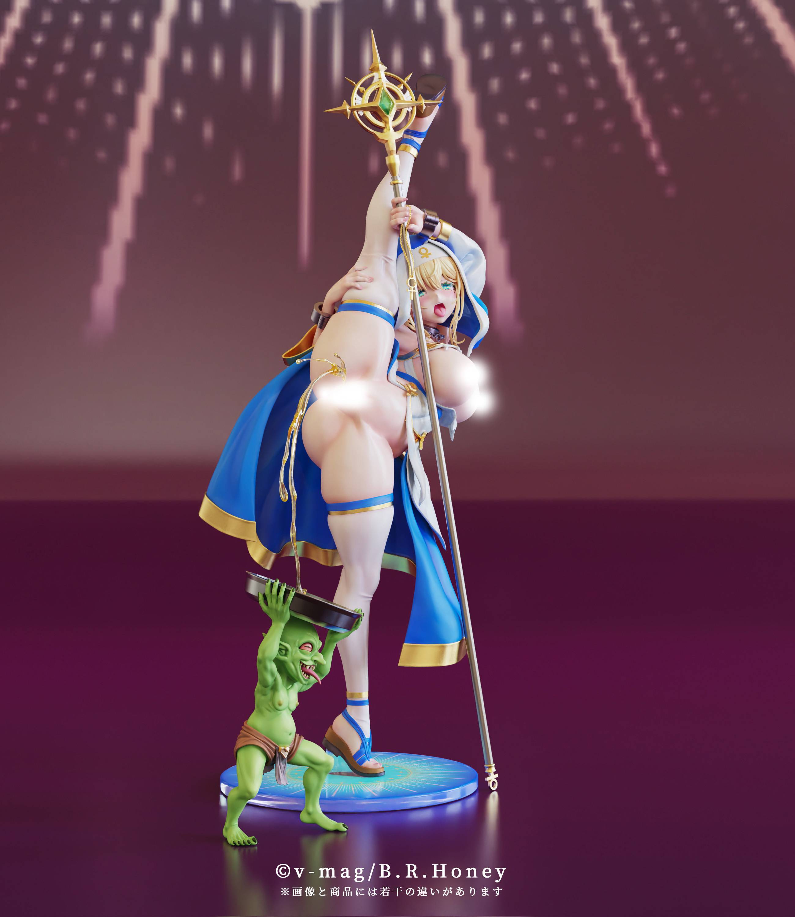 SPECIAL ORDER B.R. Honey - V-mag Illustration - Saint Charlotte: Exorcism Pose DX 1/6 [JP]