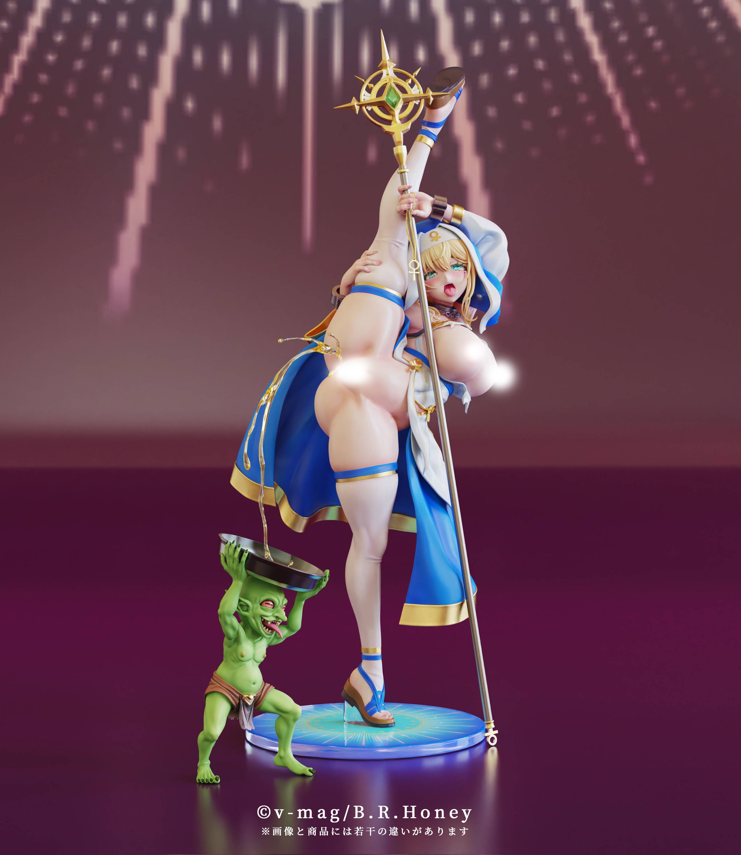 SPECIAL ORDER B.R. Honey - V-mag Illustration - Saint Charlotte: Exorcism Pose DX 1/6 [JP]