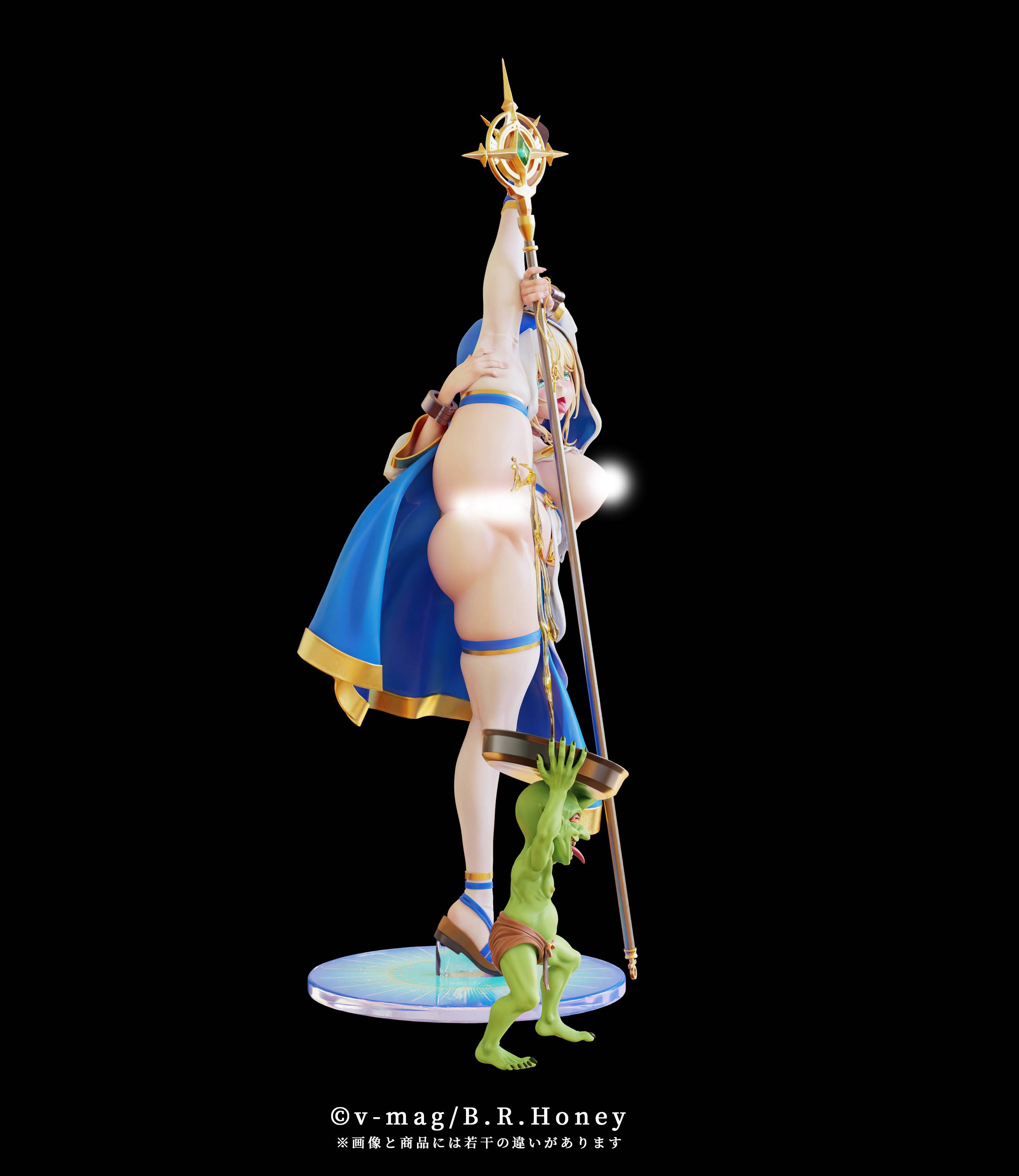 SPECIAL ORDER B.R. Honey - V-mag Illustration - Saint Charlotte: Exorcism Pose DX 1/6 [JP]