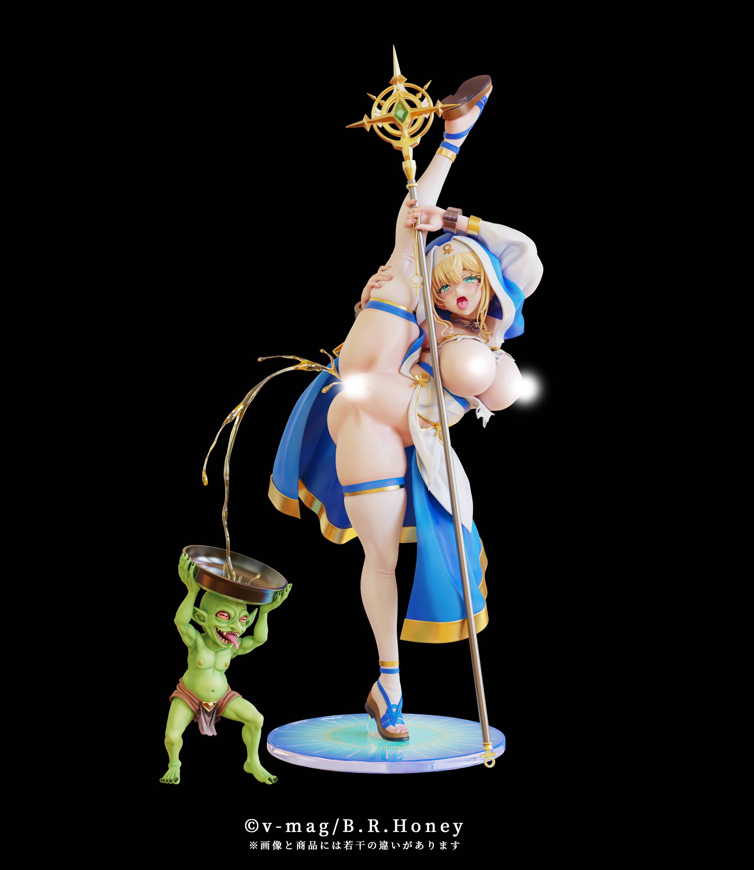 SPECIAL ORDER B.R. Honey - V-mag Illustration - Saint Charlotte: Exorcism Pose DX 1/6 [JP]