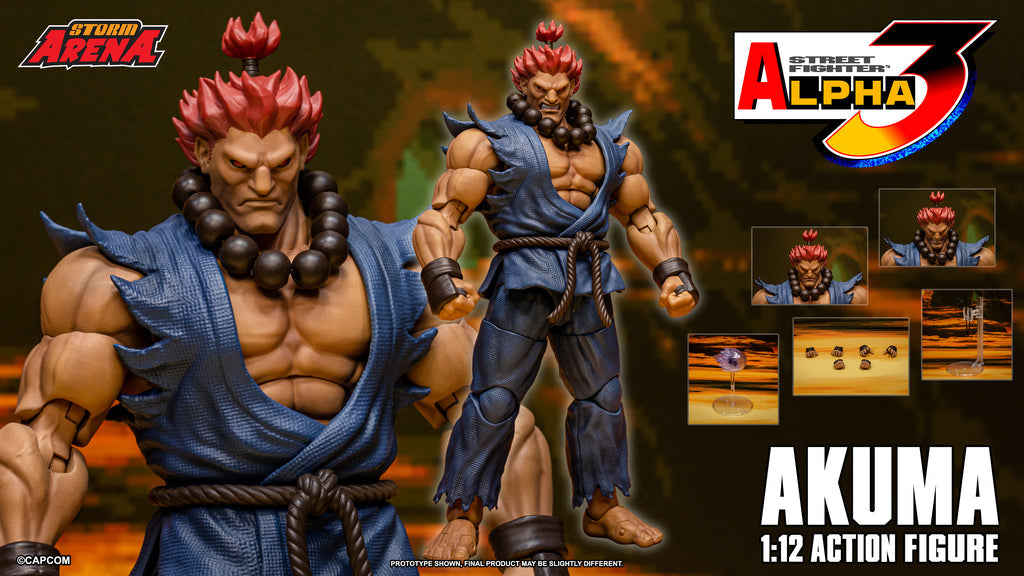 SPECIAL ORDER Storm Collectibles - Storm Arena - Street Fighter: Alpha 3 - Akuma 1/12 [JP]