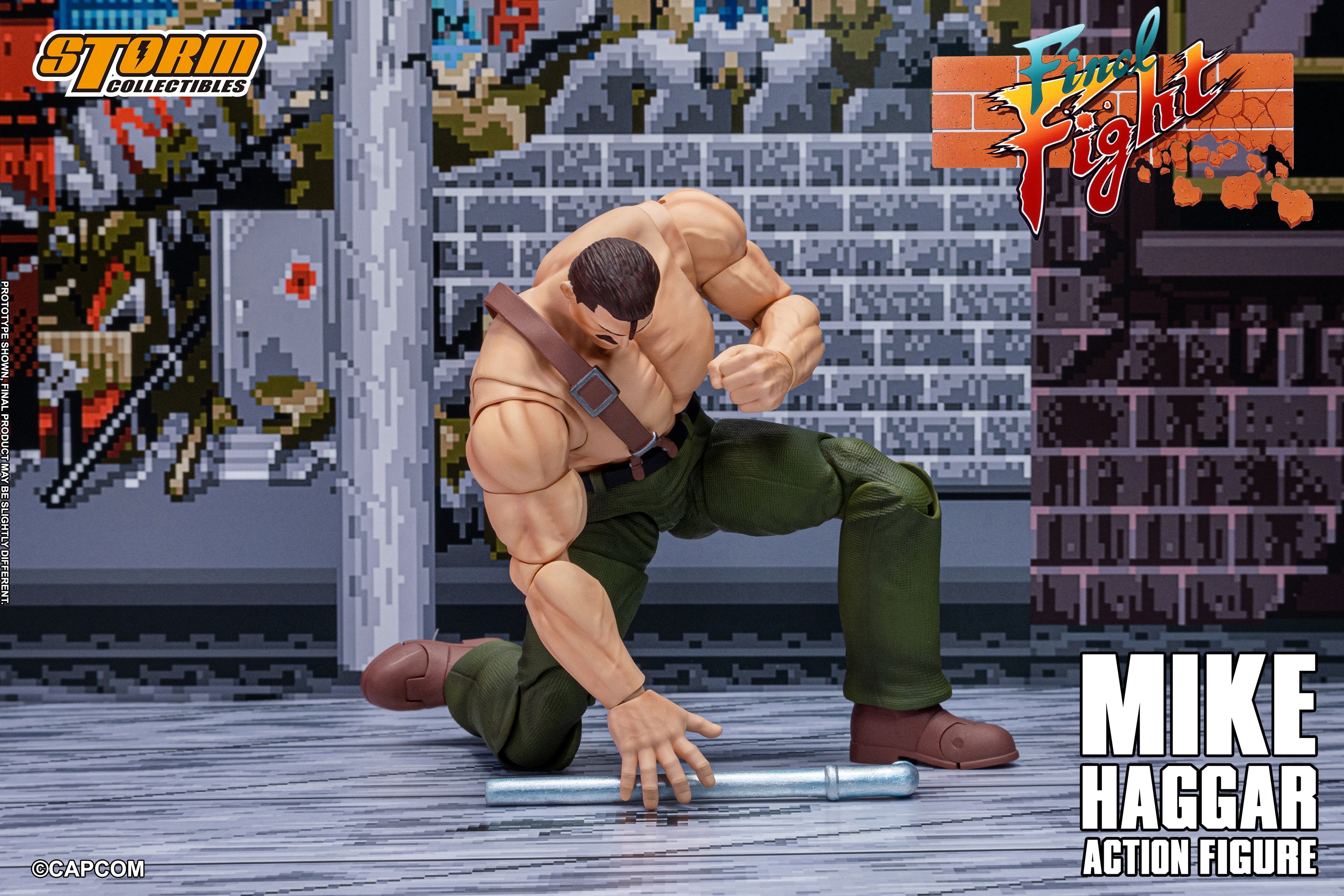 SPECIAL ORDER Storm Collectibles - Final Fight Action Figure - Mike Haggar [JP]