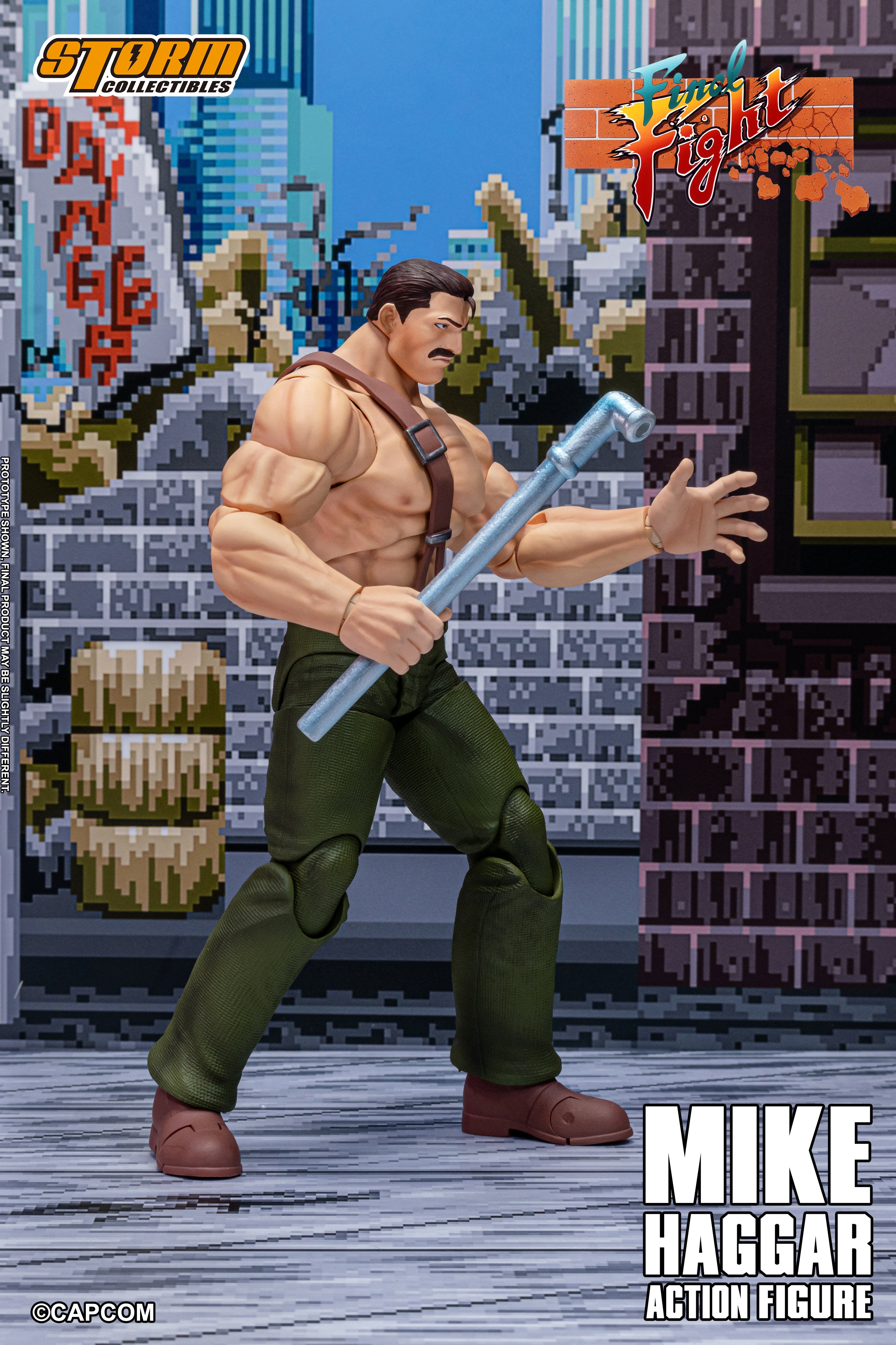SPECIAL ORDER Storm Collectibles - Final Fight Action Figure - Mike Haggar [JP]
