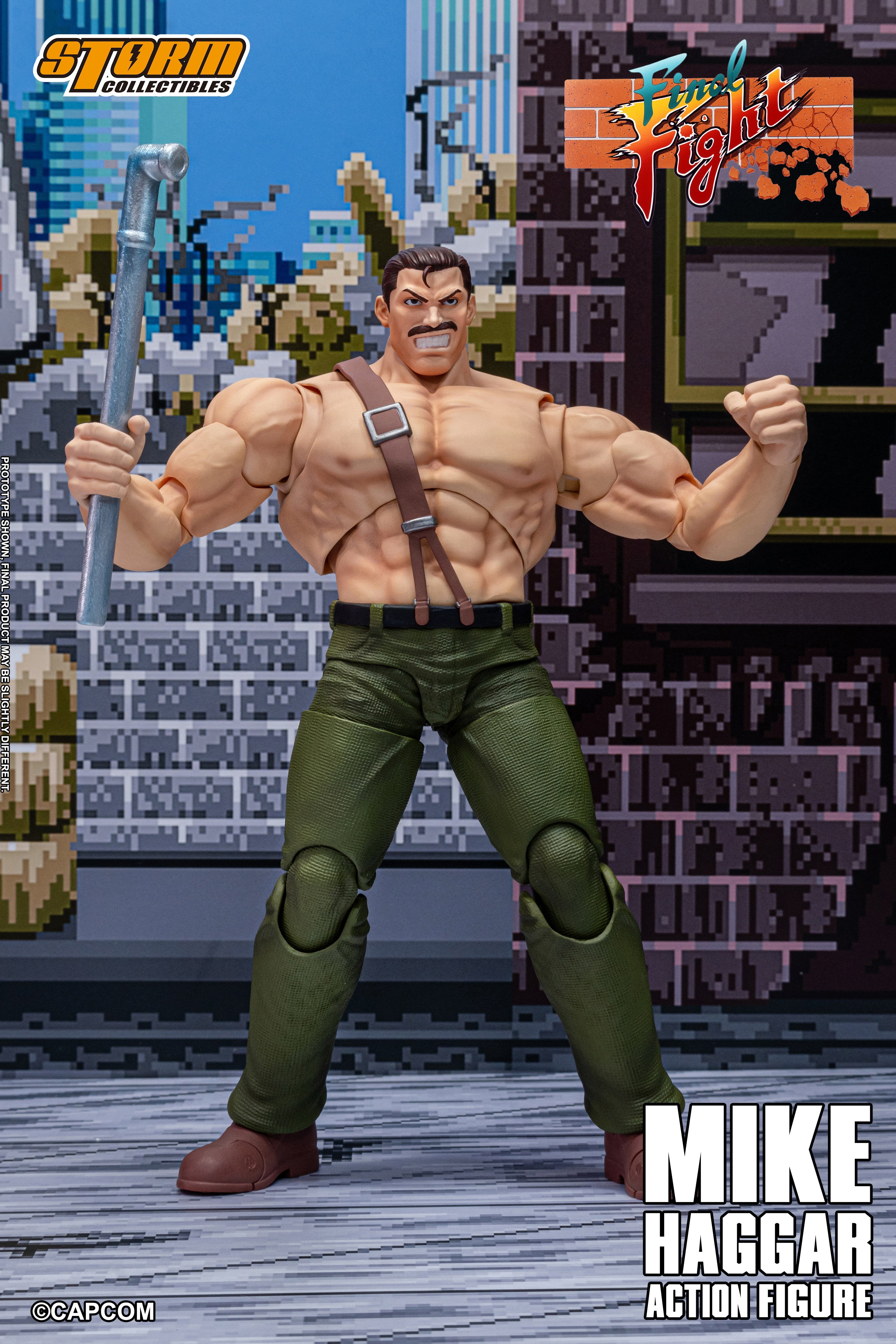 SPECIAL ORDER Storm Collectibles - Final Fight Action Figure - Mike Haggar [JP]