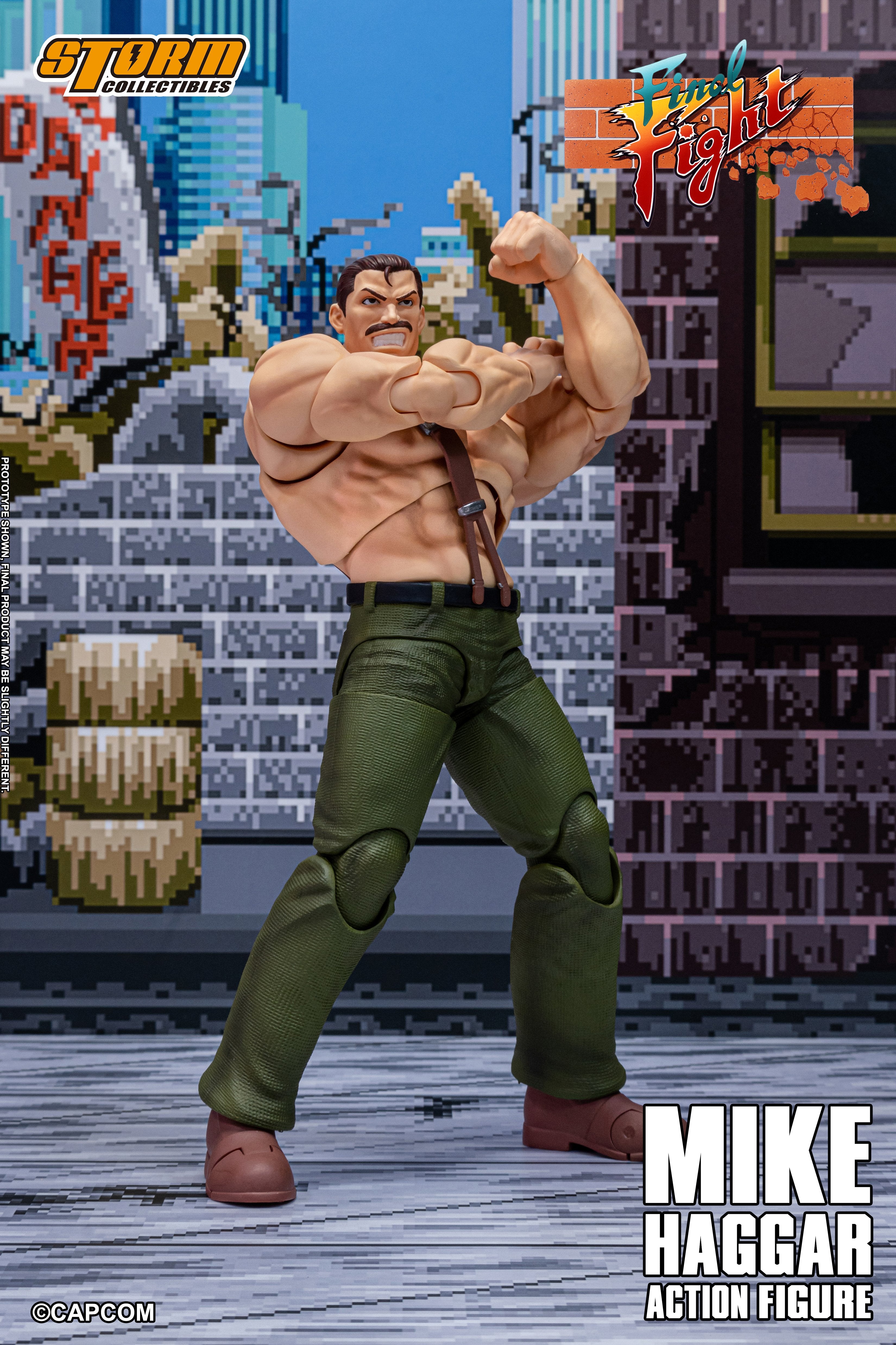 SPECIAL ORDER Storm Collectibles - Final Fight Action Figure - Mike Haggar [JP]
