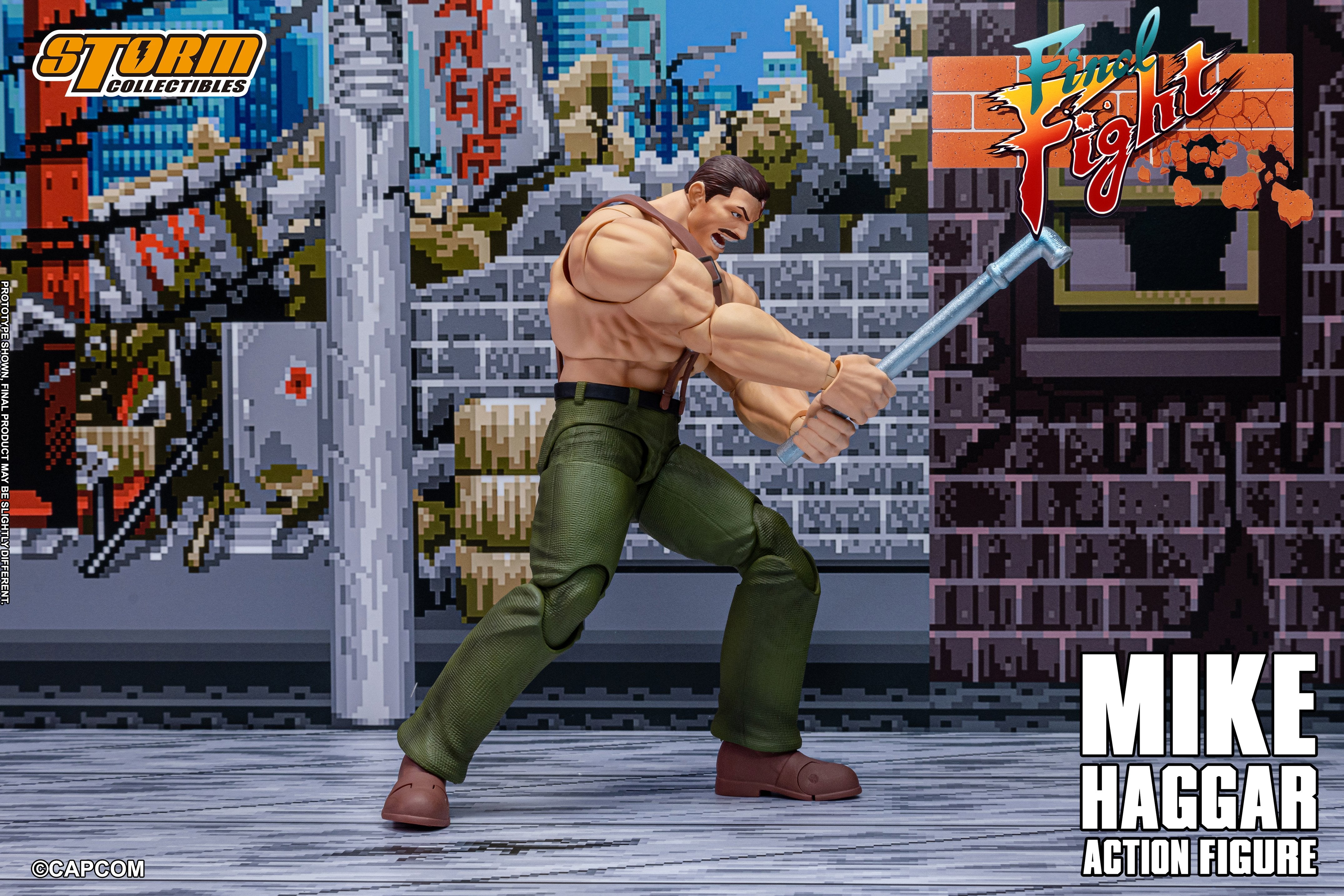 SPECIAL ORDER Storm Collectibles - Final Fight Action Figure - Mike Haggar [JP]
