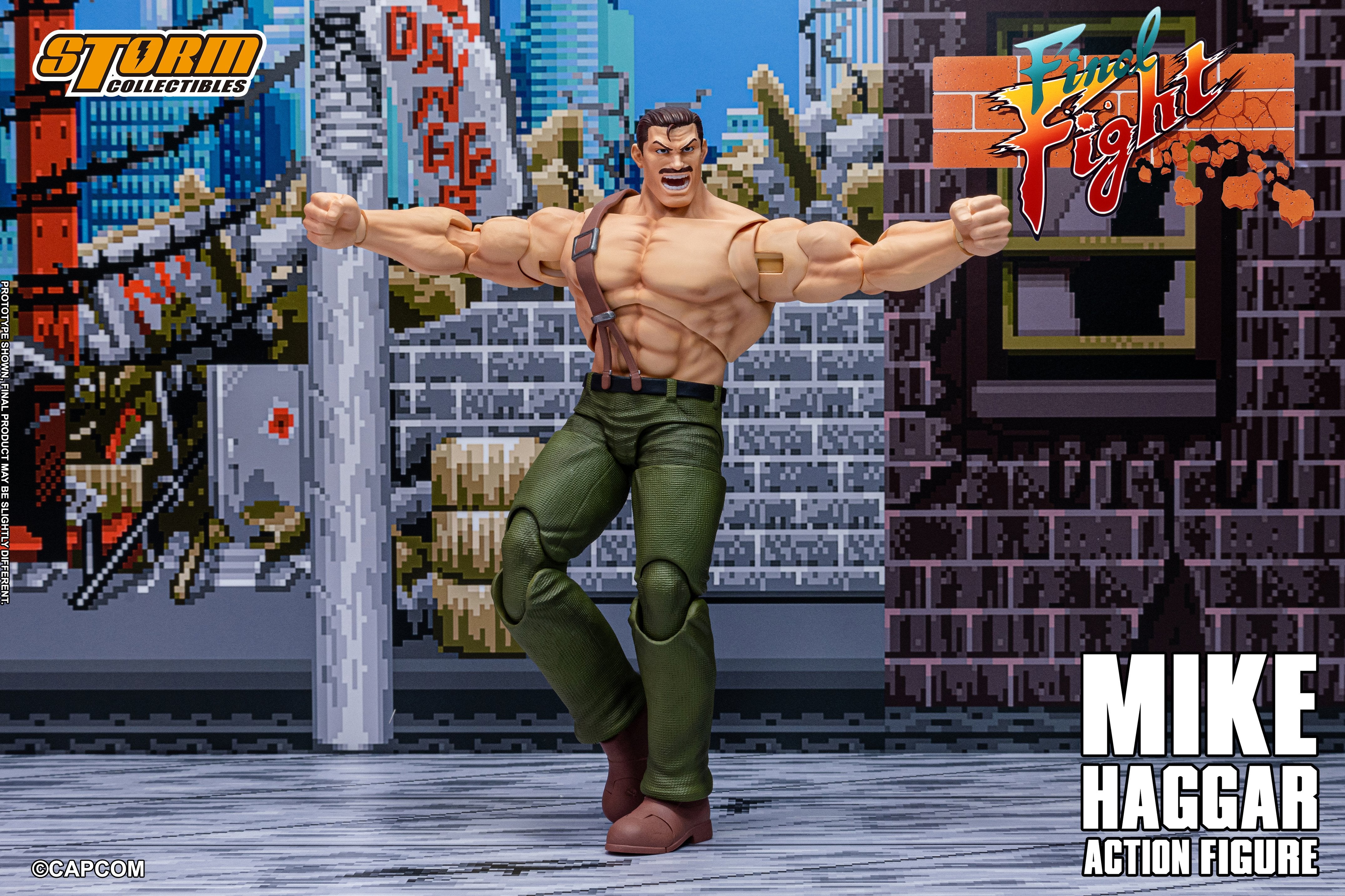 SPECIAL ORDER Storm Collectibles - Final Fight Action Figure - Mike Haggar [JP]