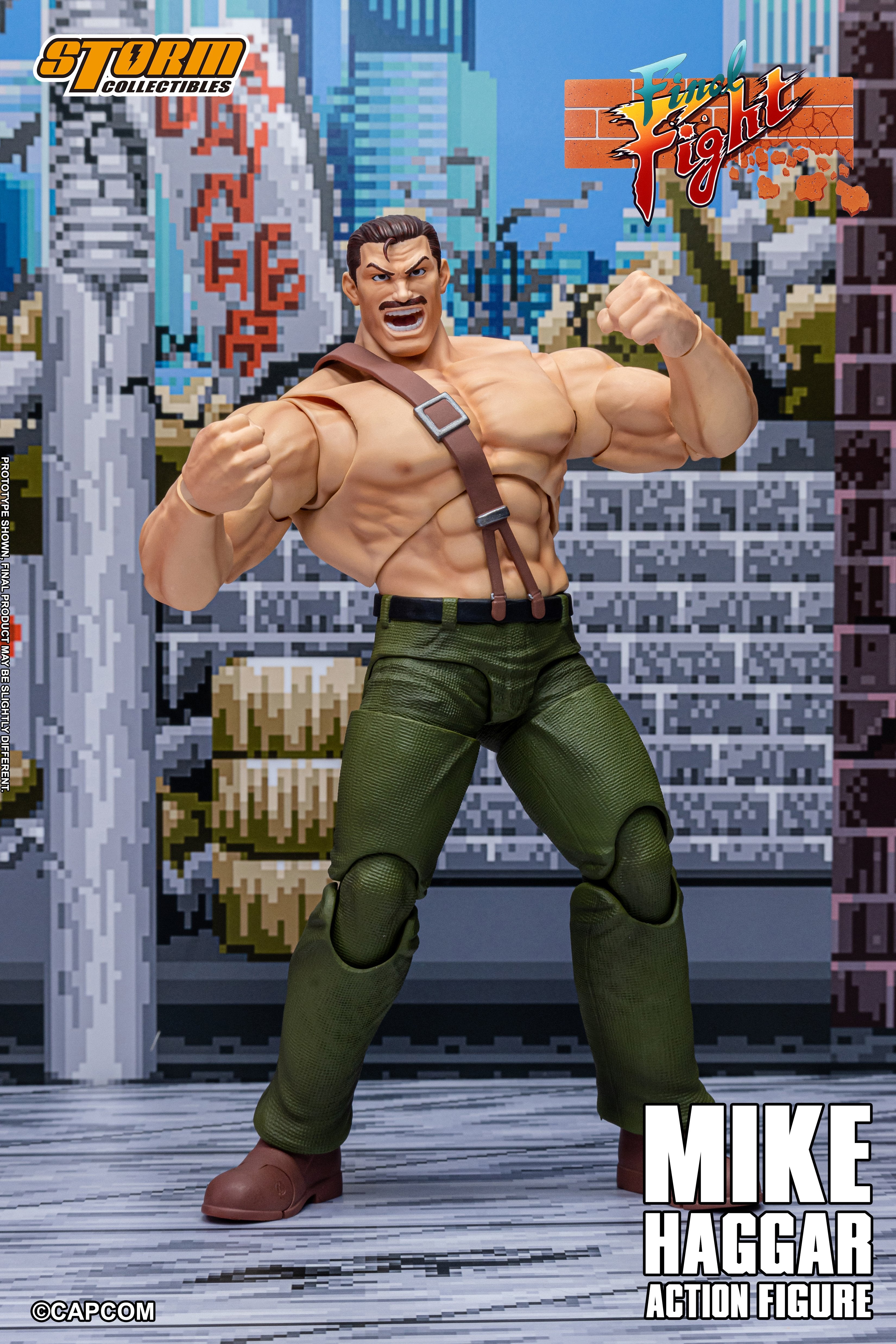 SPECIAL ORDER Storm Collectibles - Final Fight Action Figure - Mike Haggar [JP]
