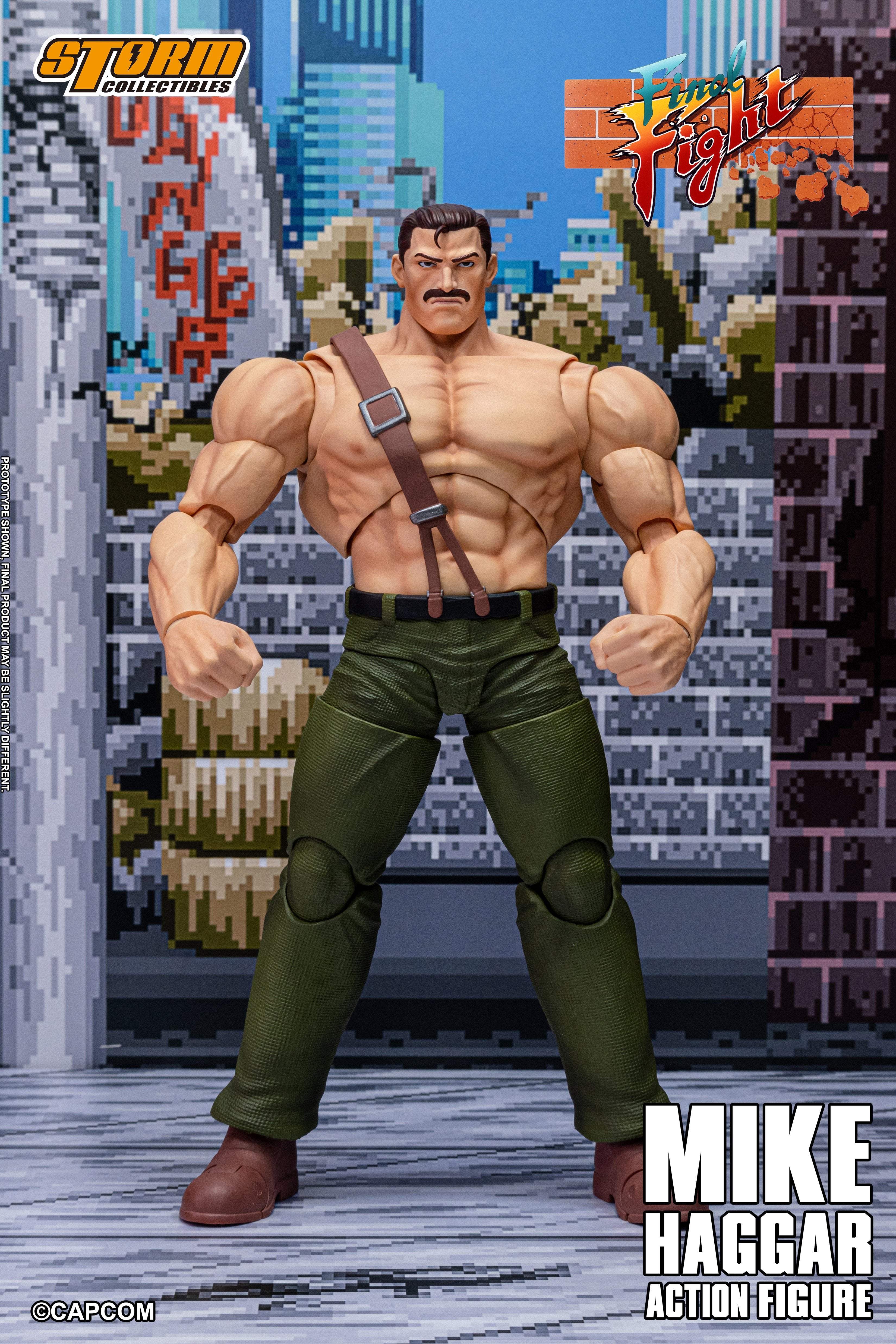 SPECIAL ORDER Storm Collectibles - Final Fight Action Figure - Mike Haggar [JP]